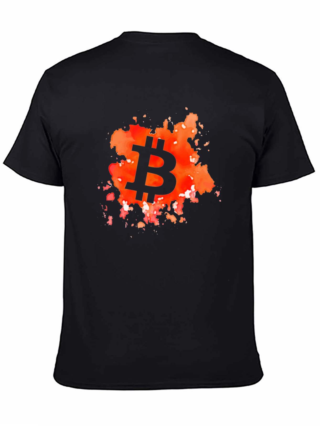 Bitcoin Splash Graphic T-Shirt