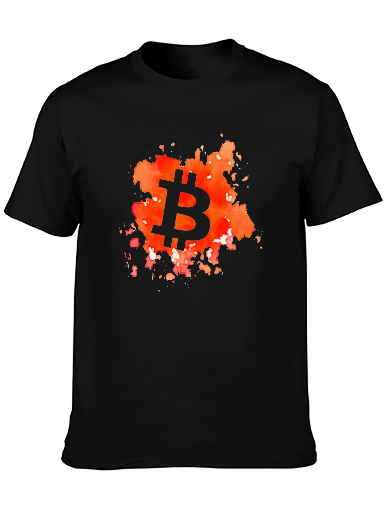 Bitcoin Splash Graphic T-Shirt