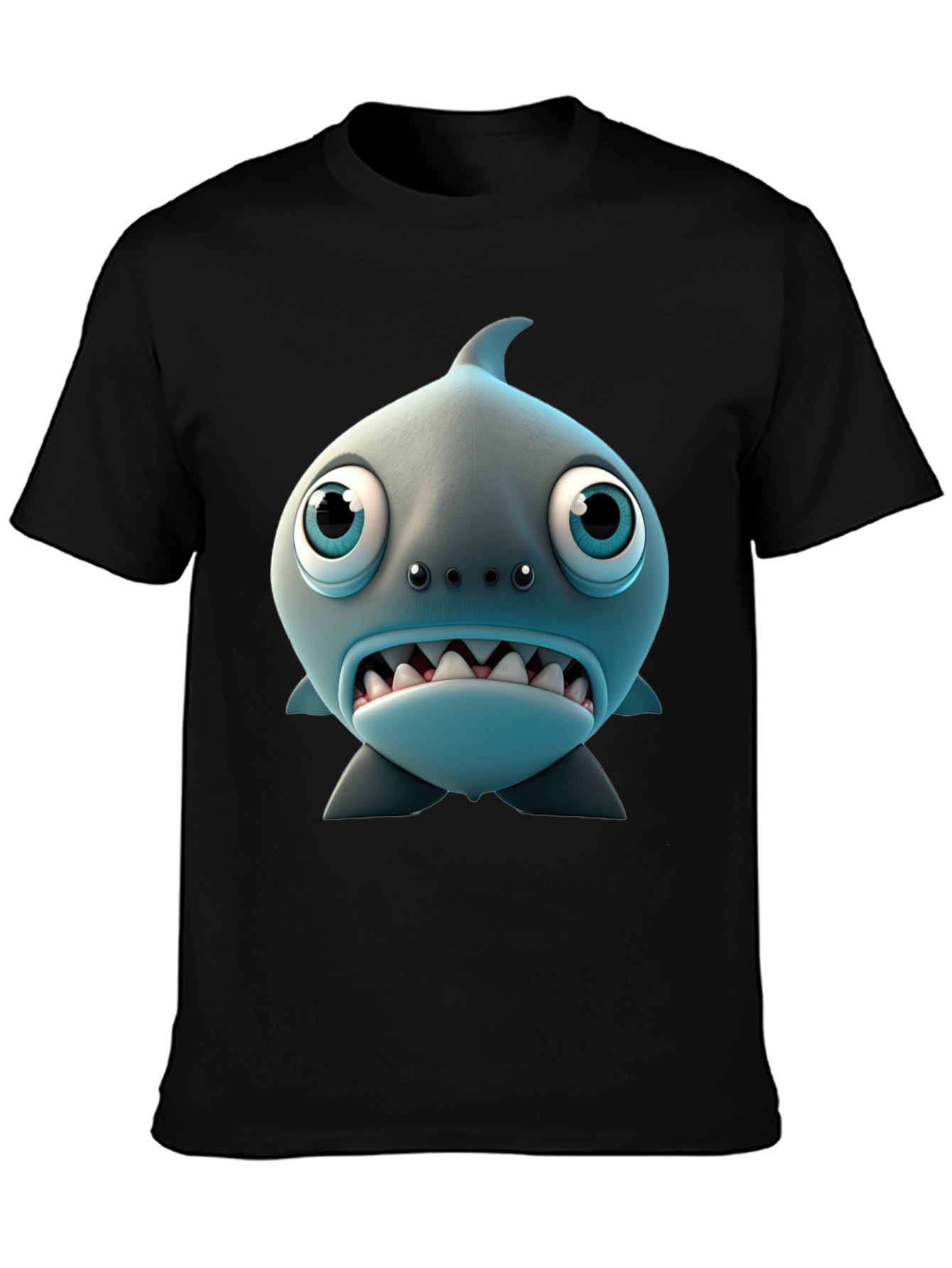 Cartoon Shark Graphic Tee