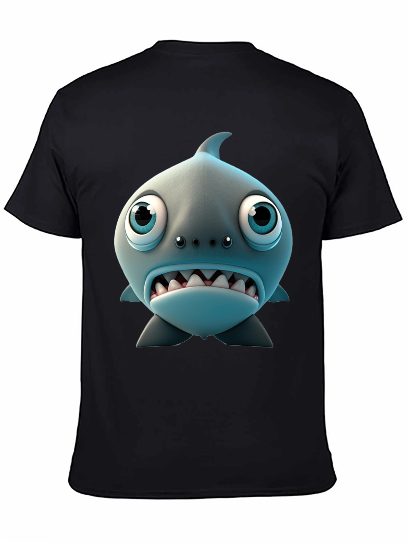 Cartoon Shark Graphic Tee