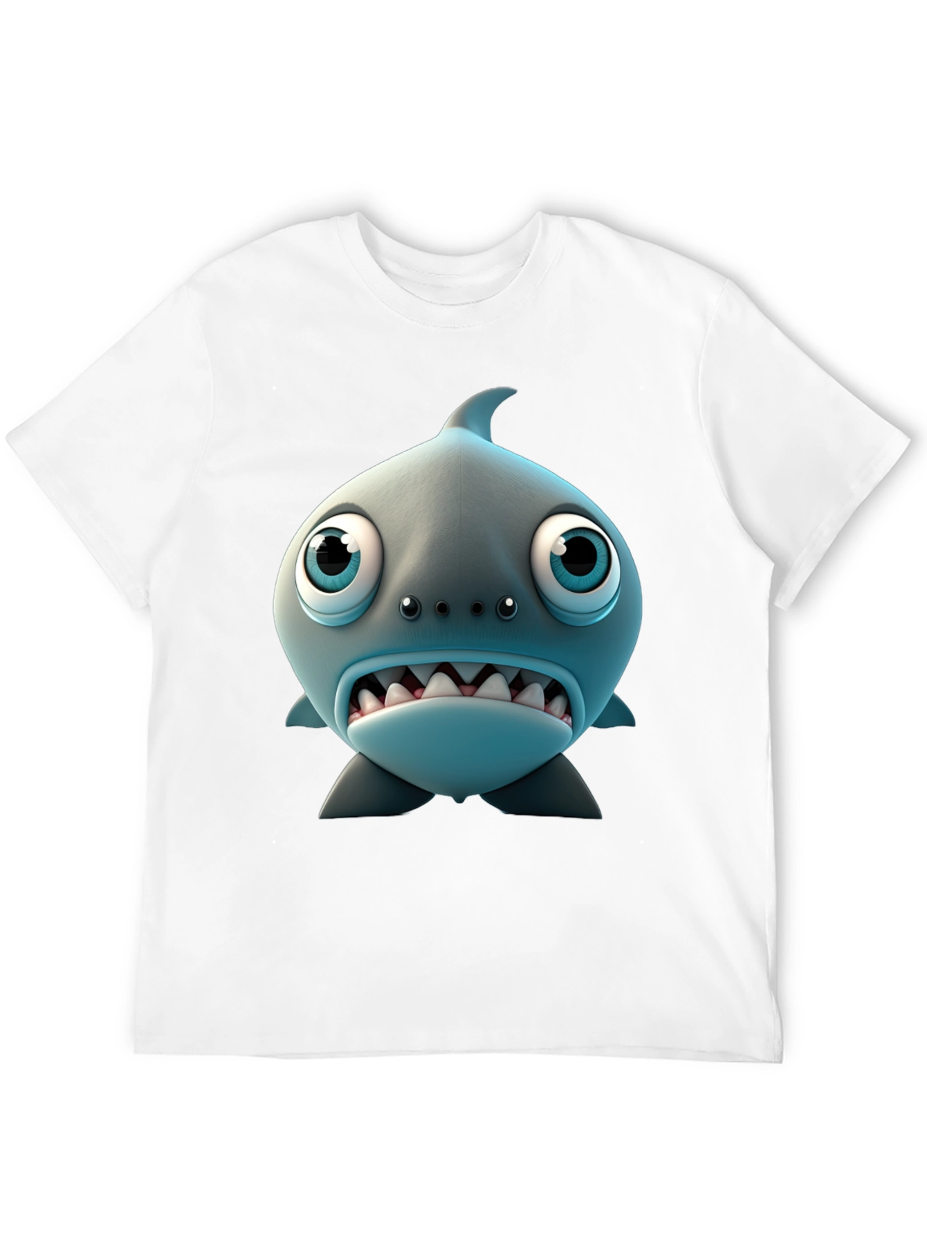 Cartoon Shark Graphic Tee