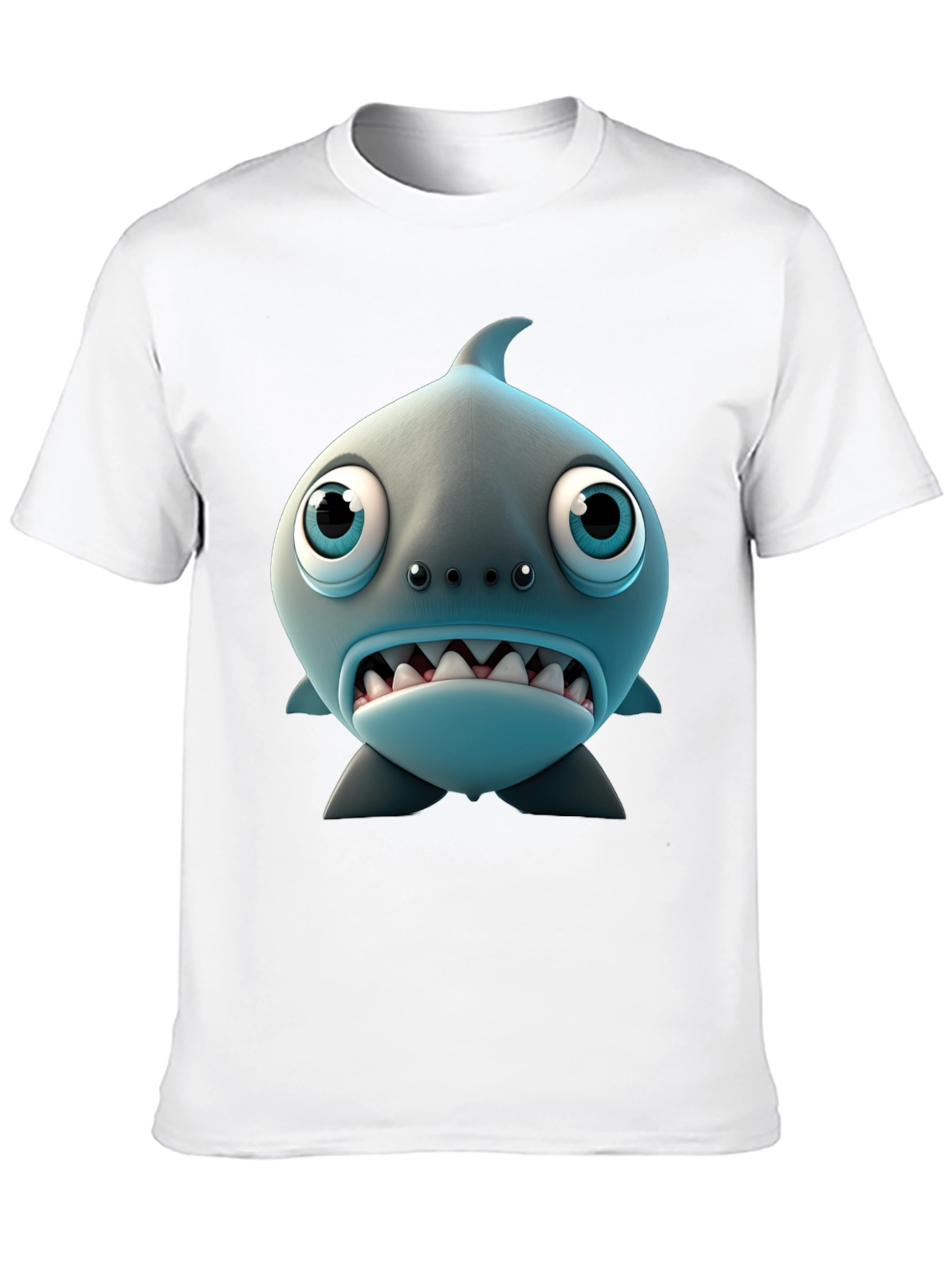 Cartoon Shark Graphic Tee