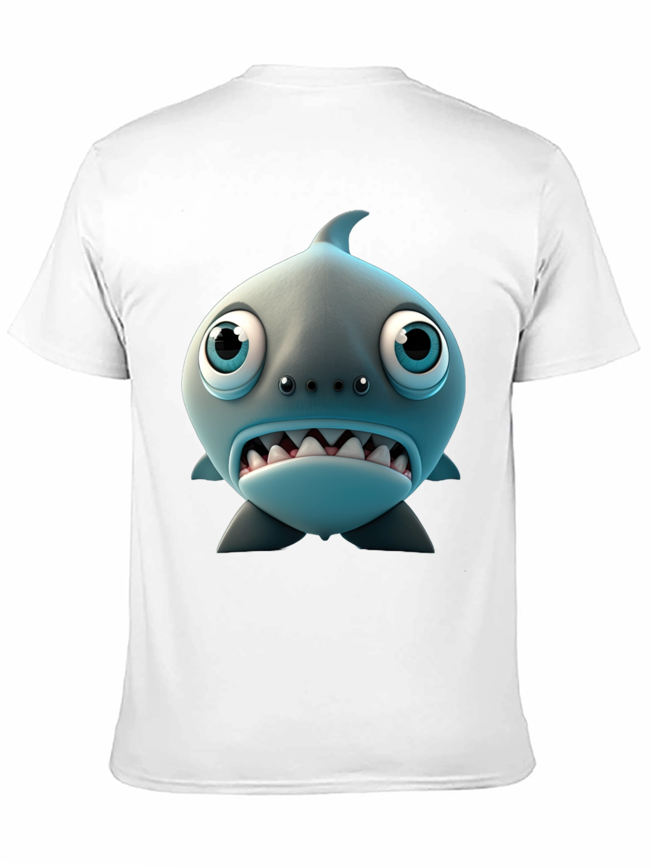 Cartoon Shark Graphic Tee