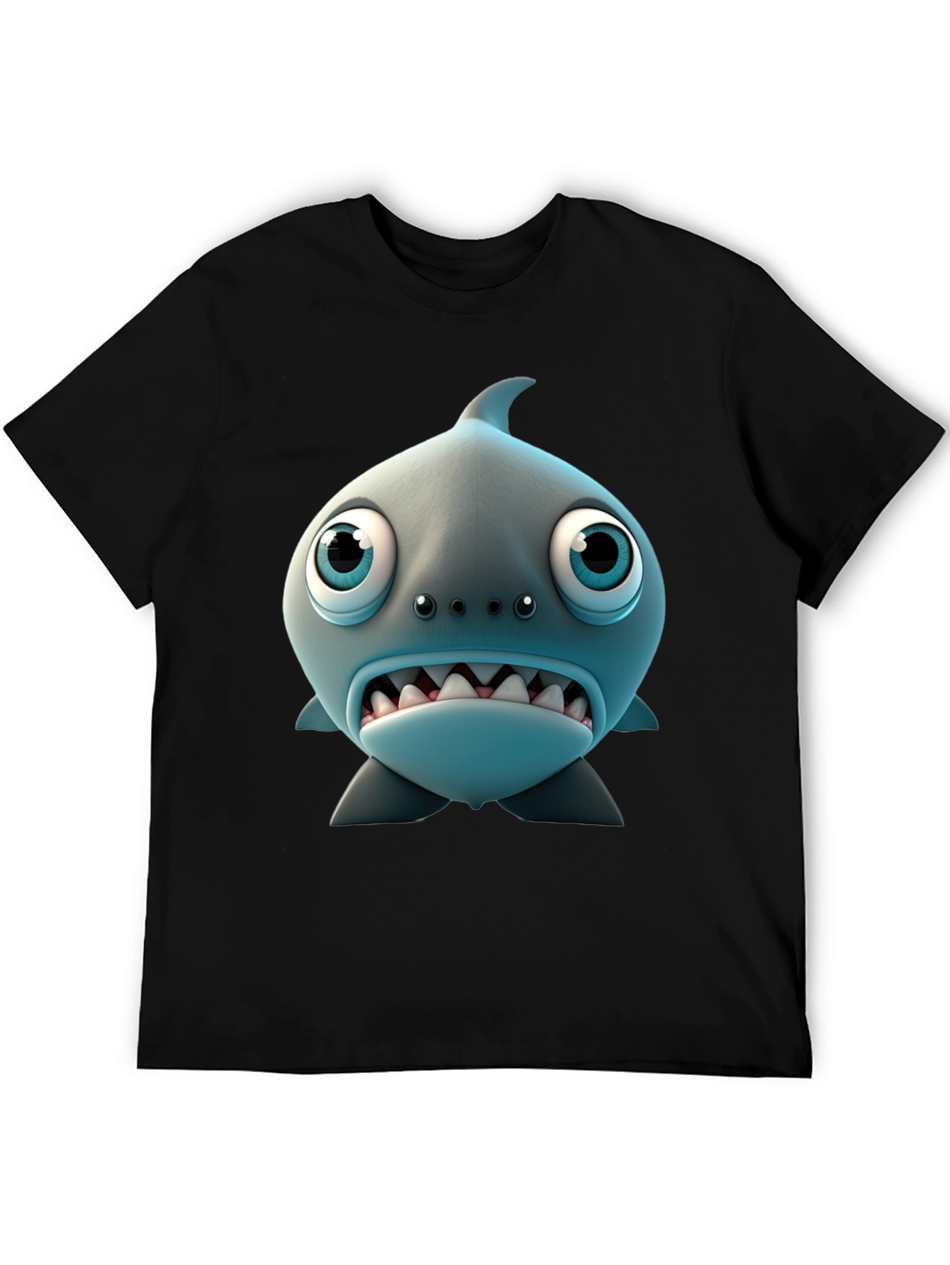 Cartoon Shark Graphic Tee