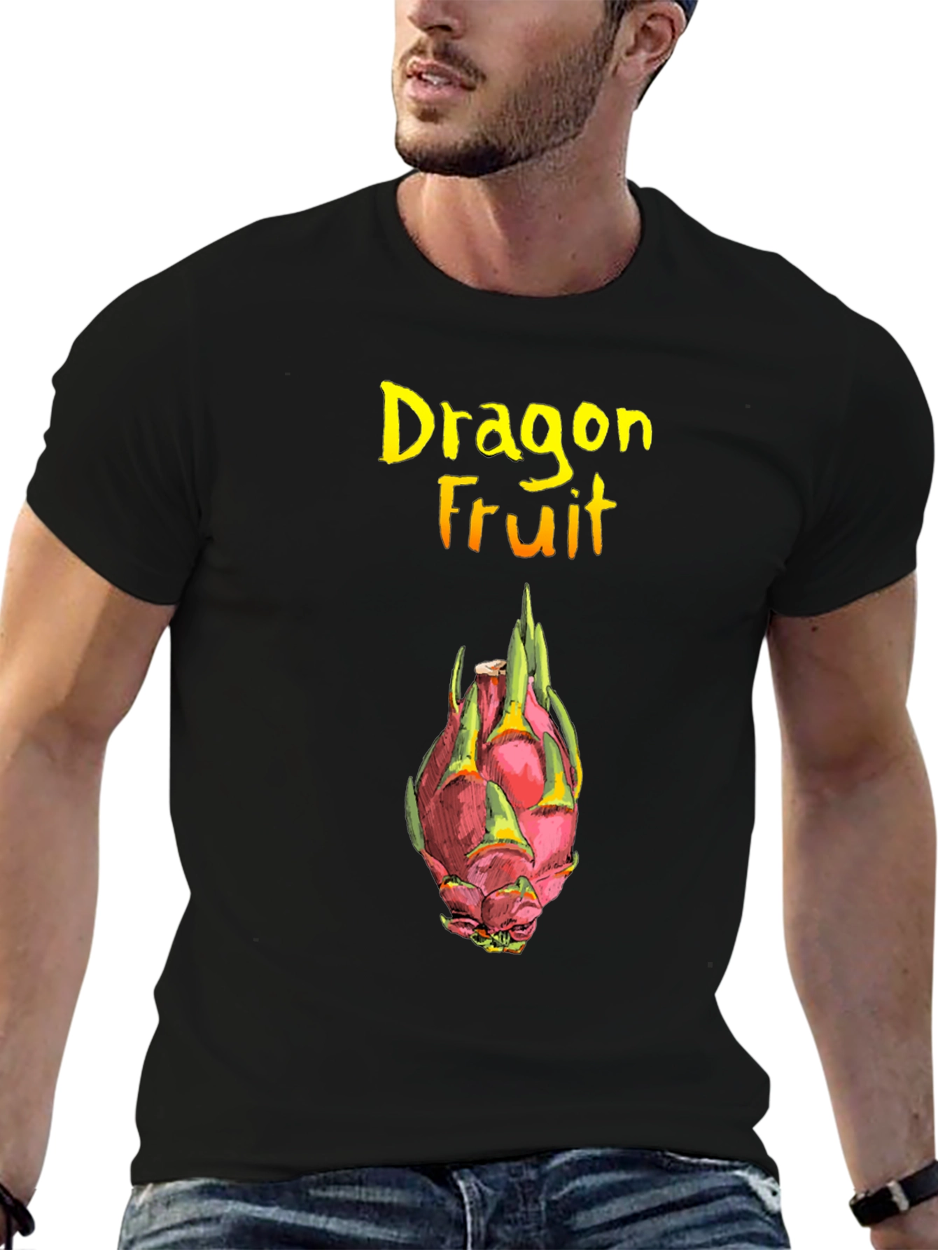 Dragon Fruit Graphic Tee - Exotic Fruit T-Shirt