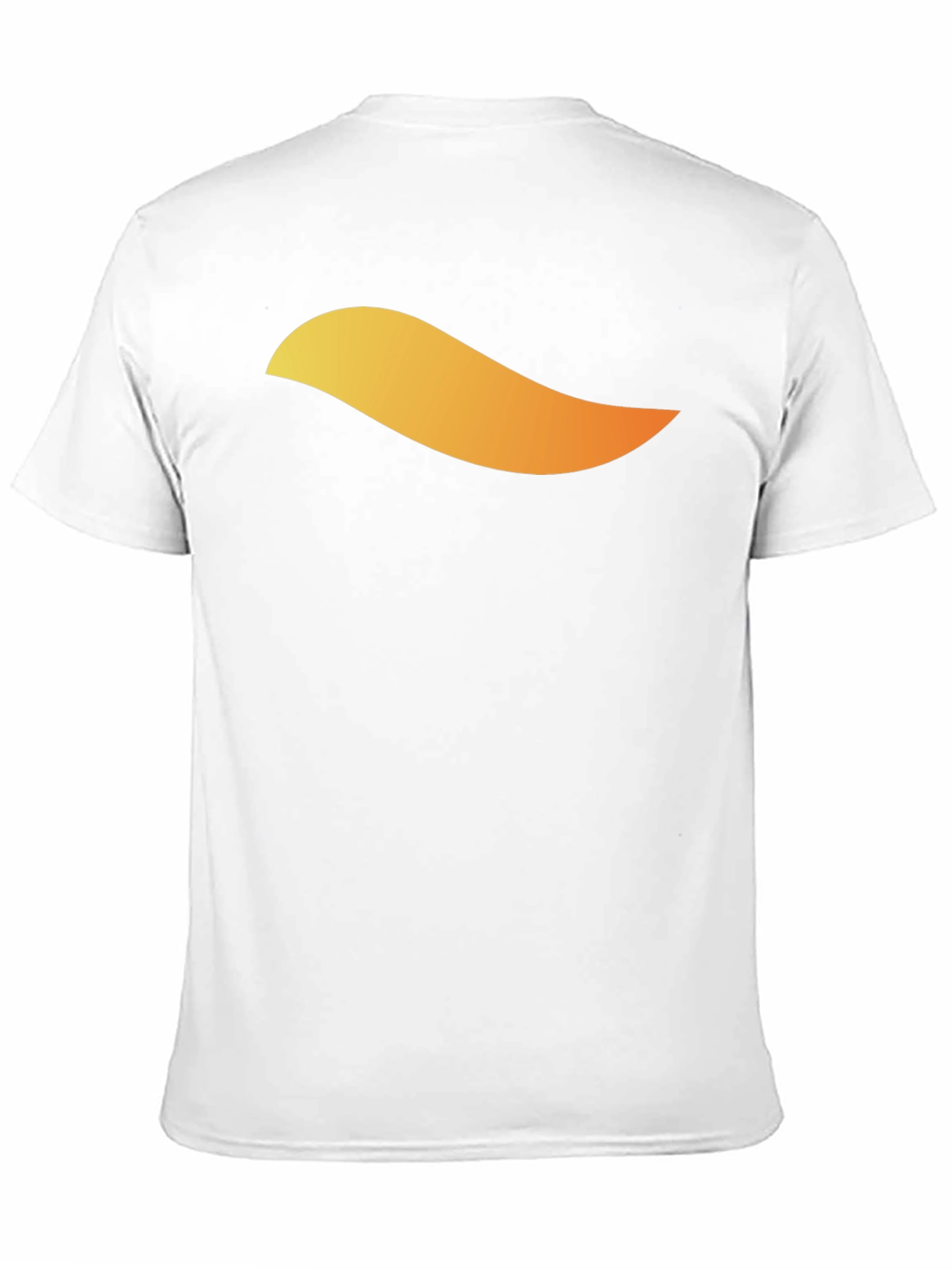 Mens Black T-Shirt with Abstract Graphic