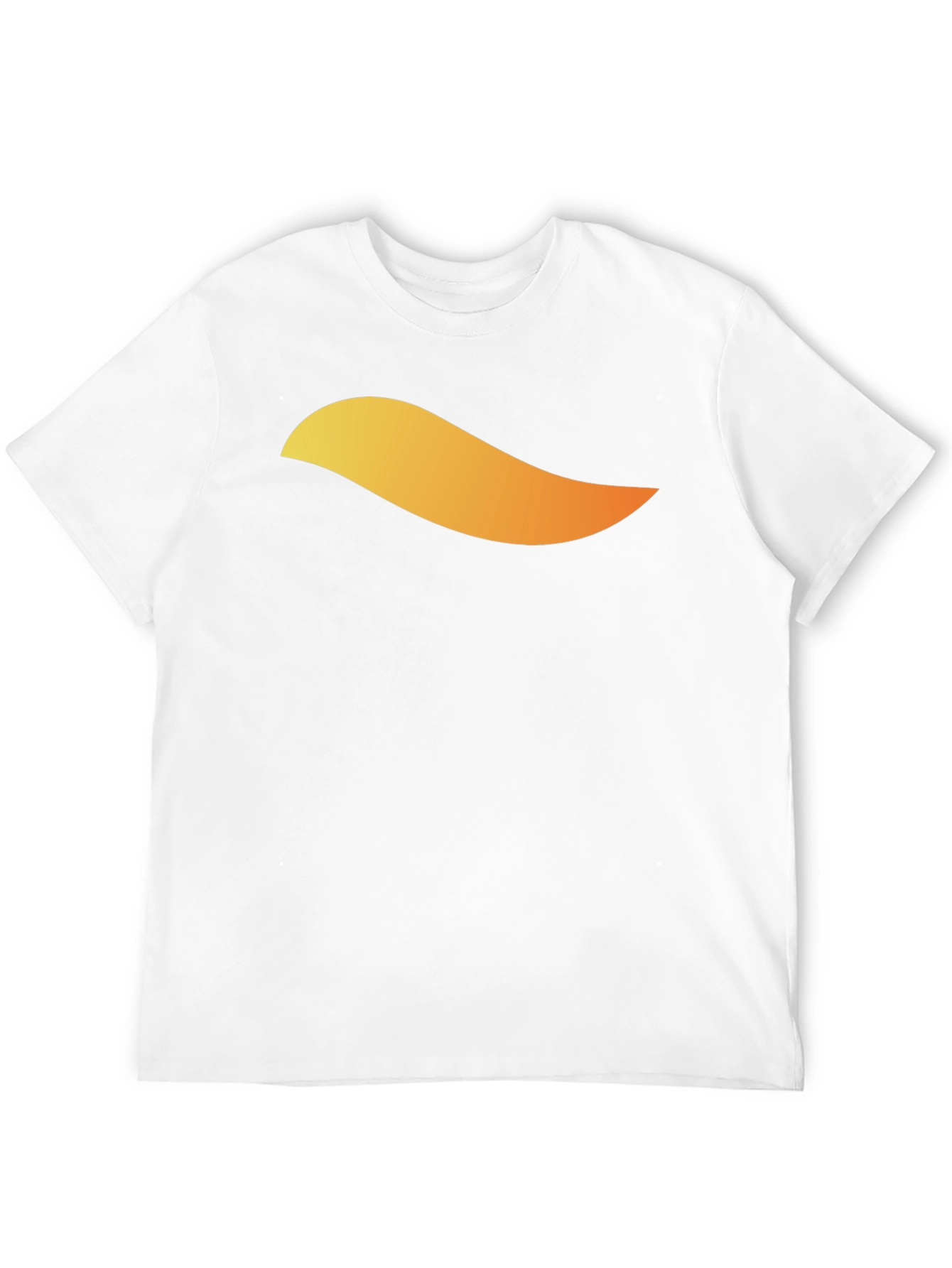 Mens Black T-Shirt with Abstract Graphic