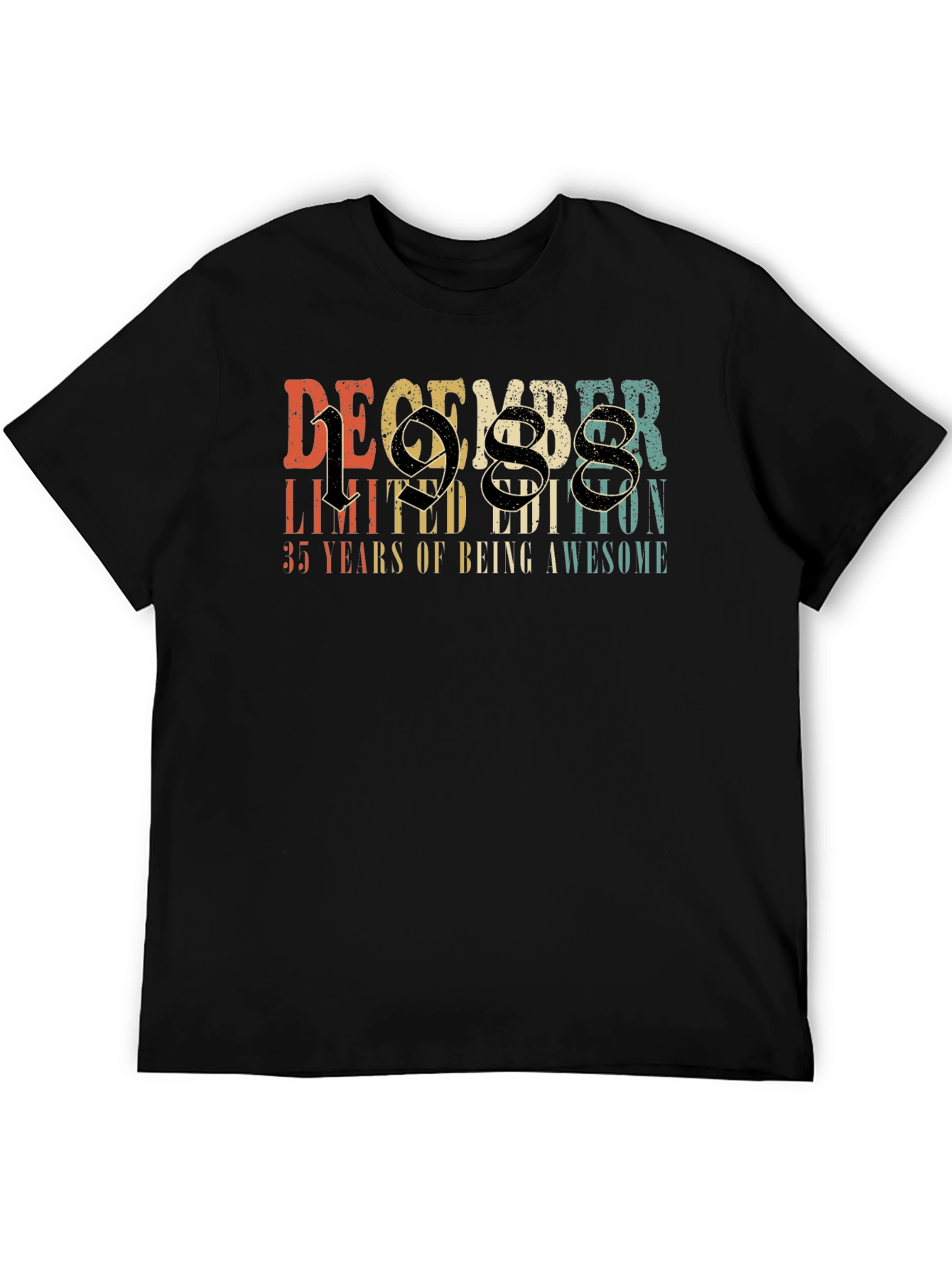 December 1988 Limited Edition 35 Years T-Shirt