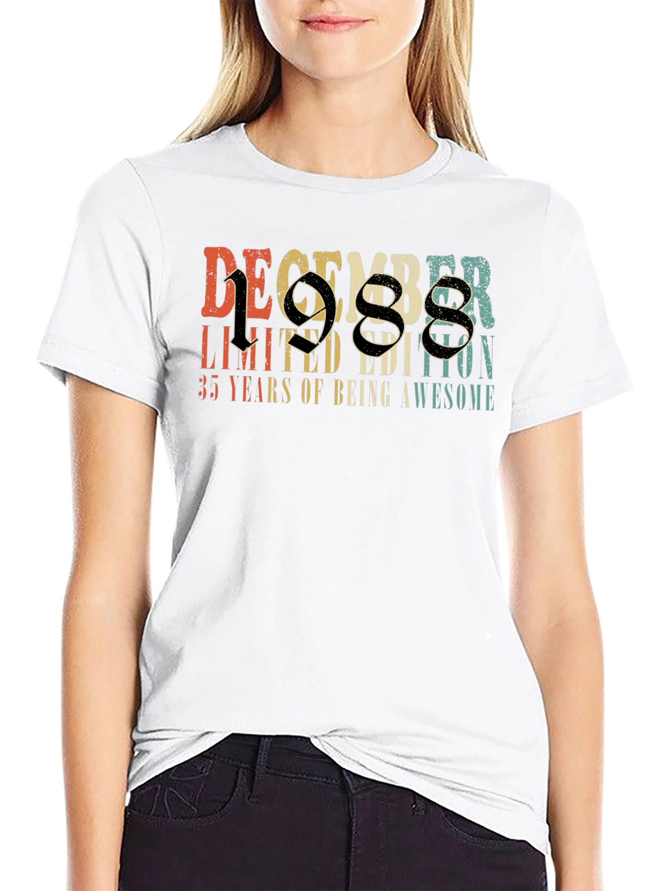 December 1988 Limited Edition 35 Years T-Shirt