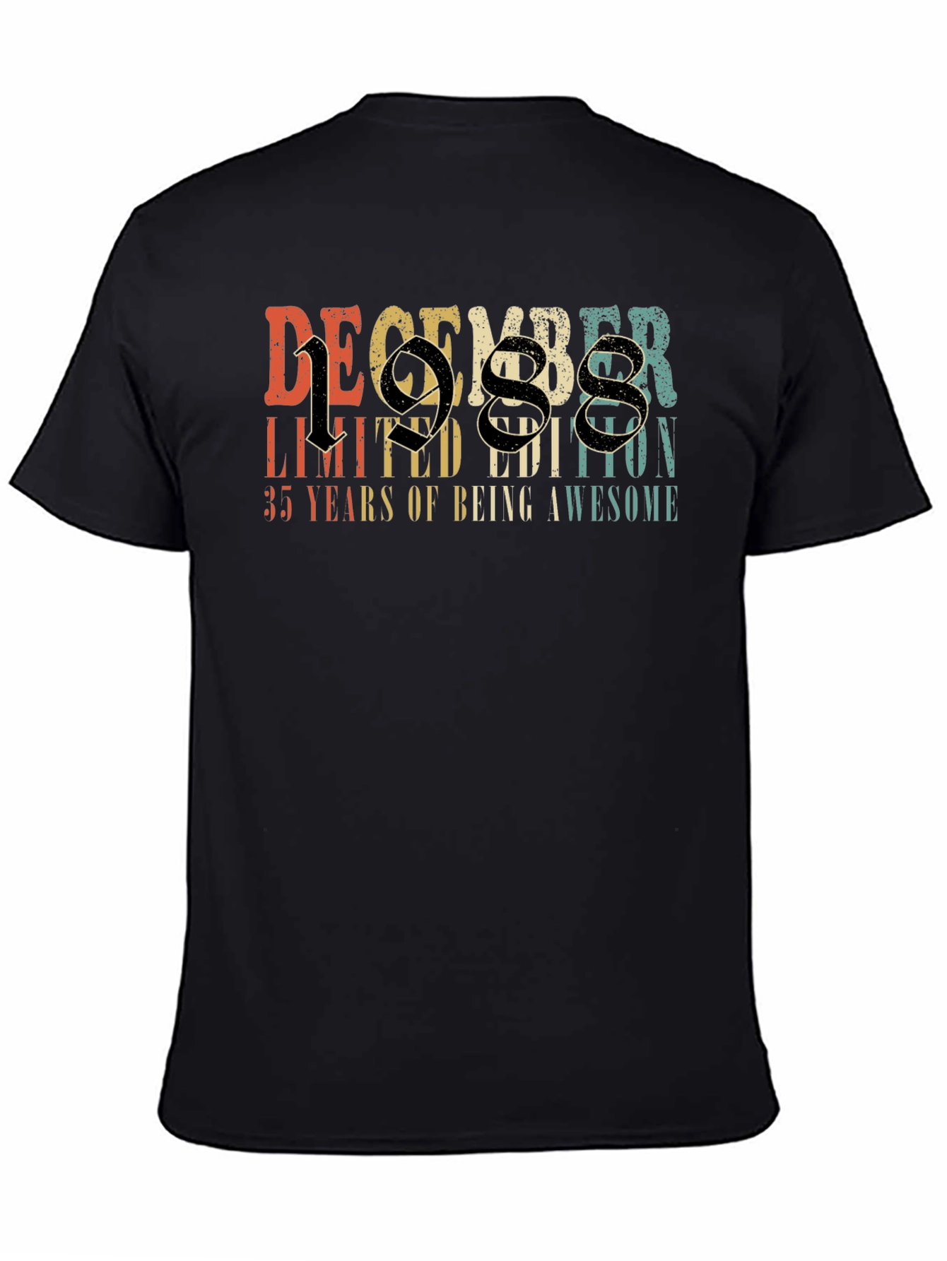 December 1988 Limited Edition 35 Years T-Shirt