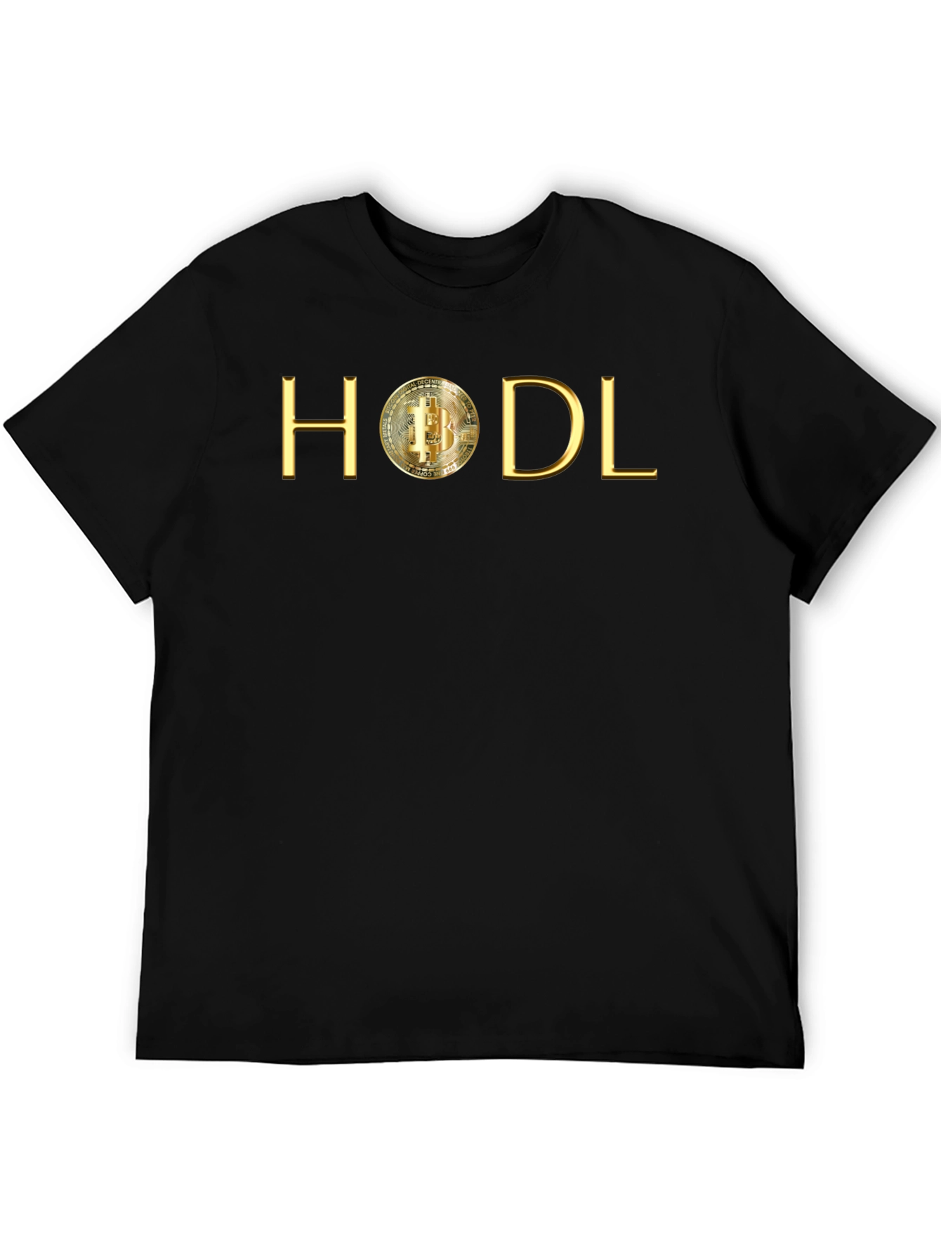 HODL Bitcoin Graphic Tee - Crypto Investor T-Shirt