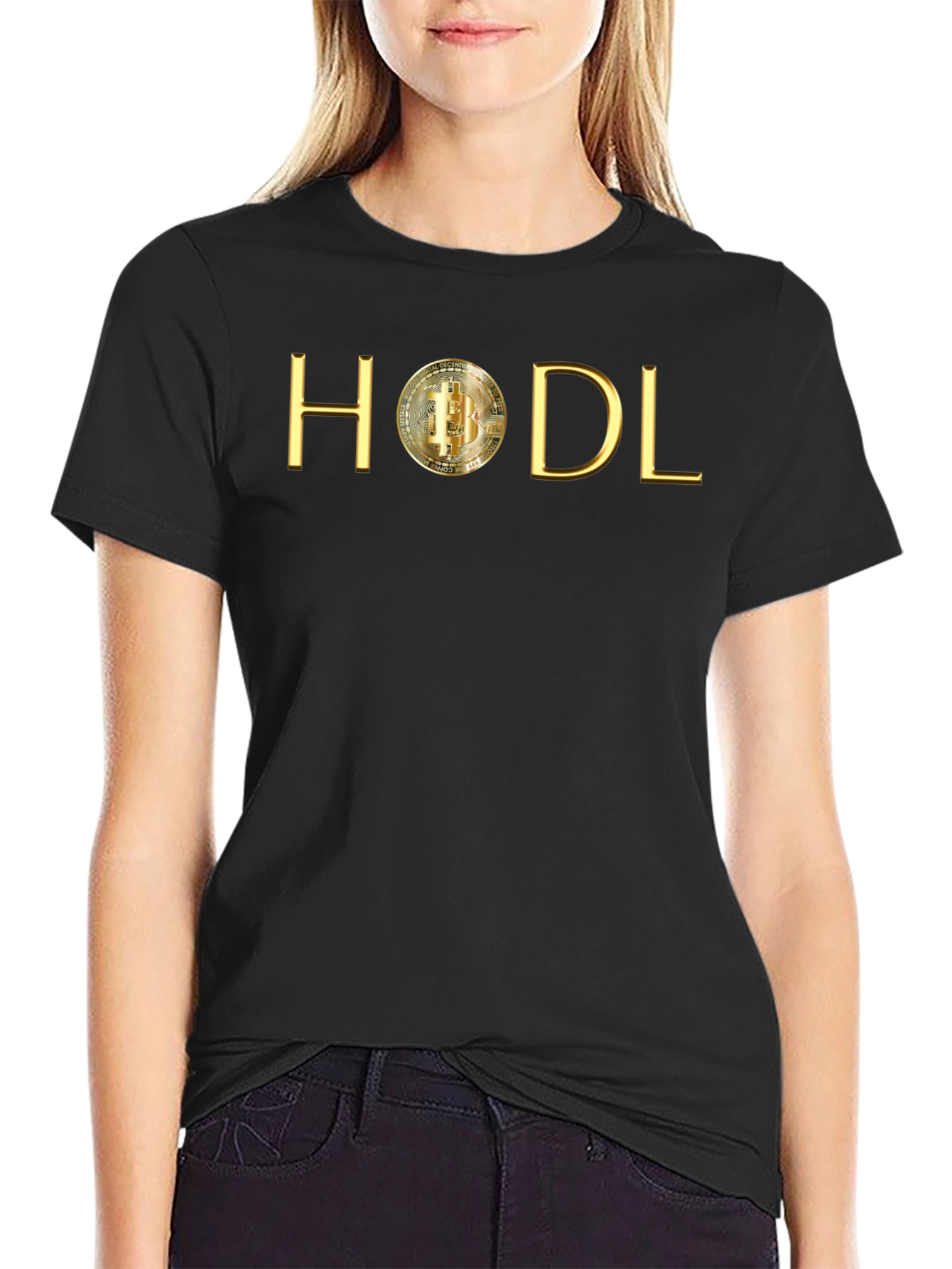 HODL Bitcoin Graphic Tee - Crypto Investor T-Shirt