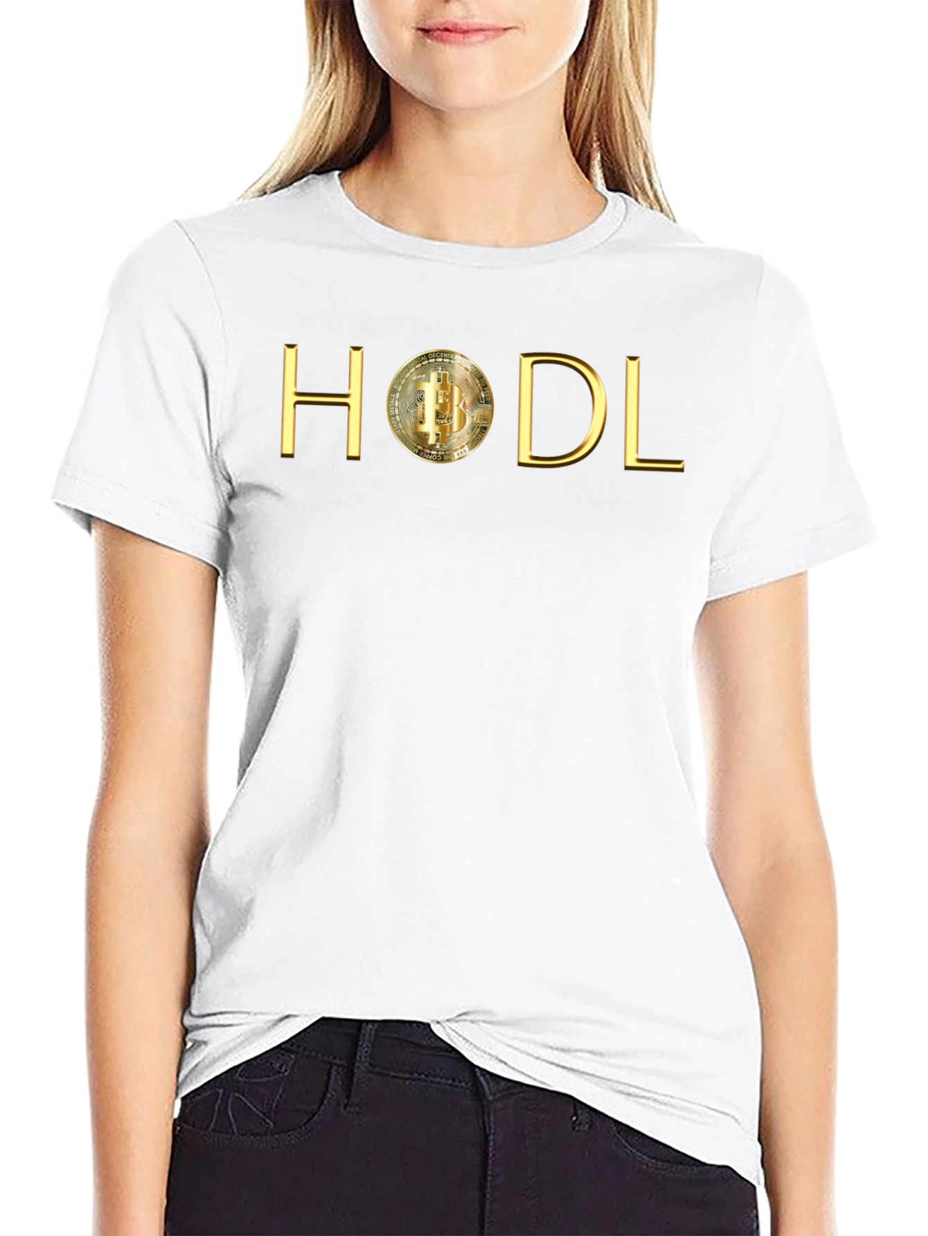 HODL Bitcoin Graphic Tee - Crypto Investor T-Shirt