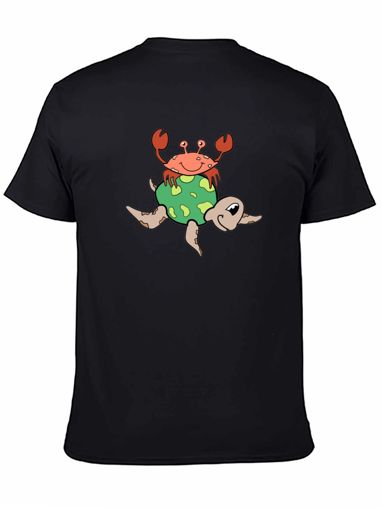 Crab and Turtle Graphic Tee