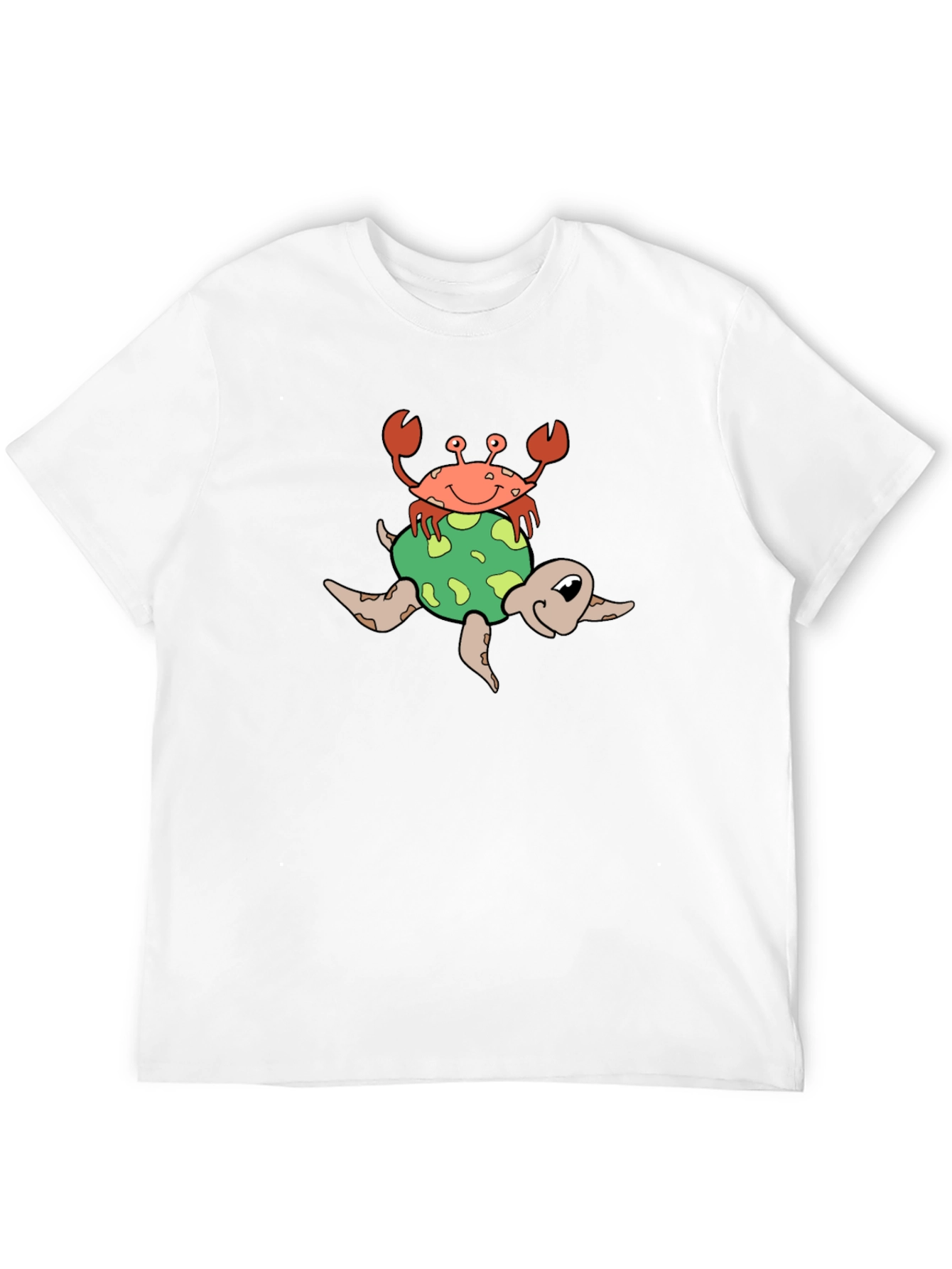 Crab and Turtle Graphic Tee