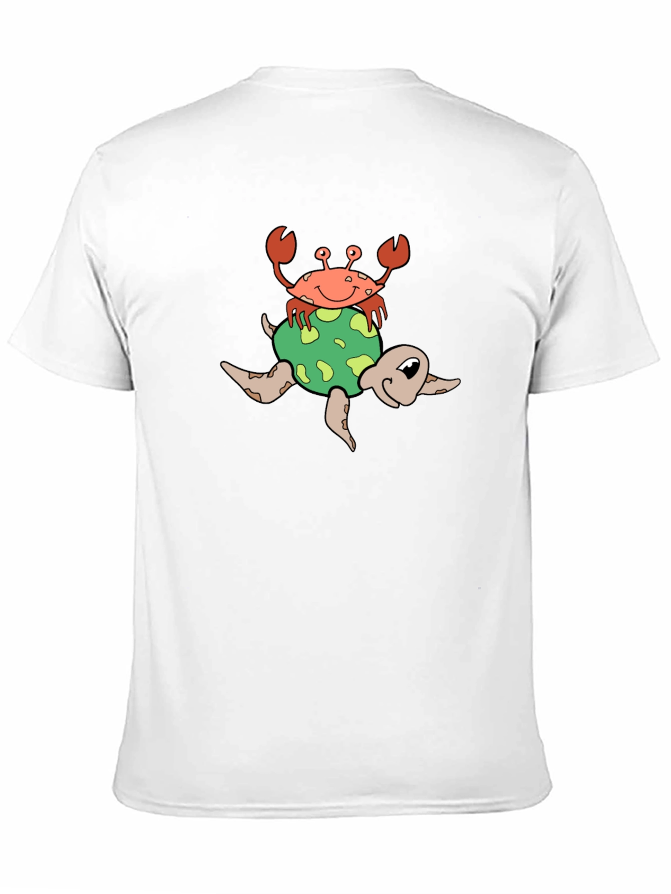 Crab and Turtle Graphic Tee