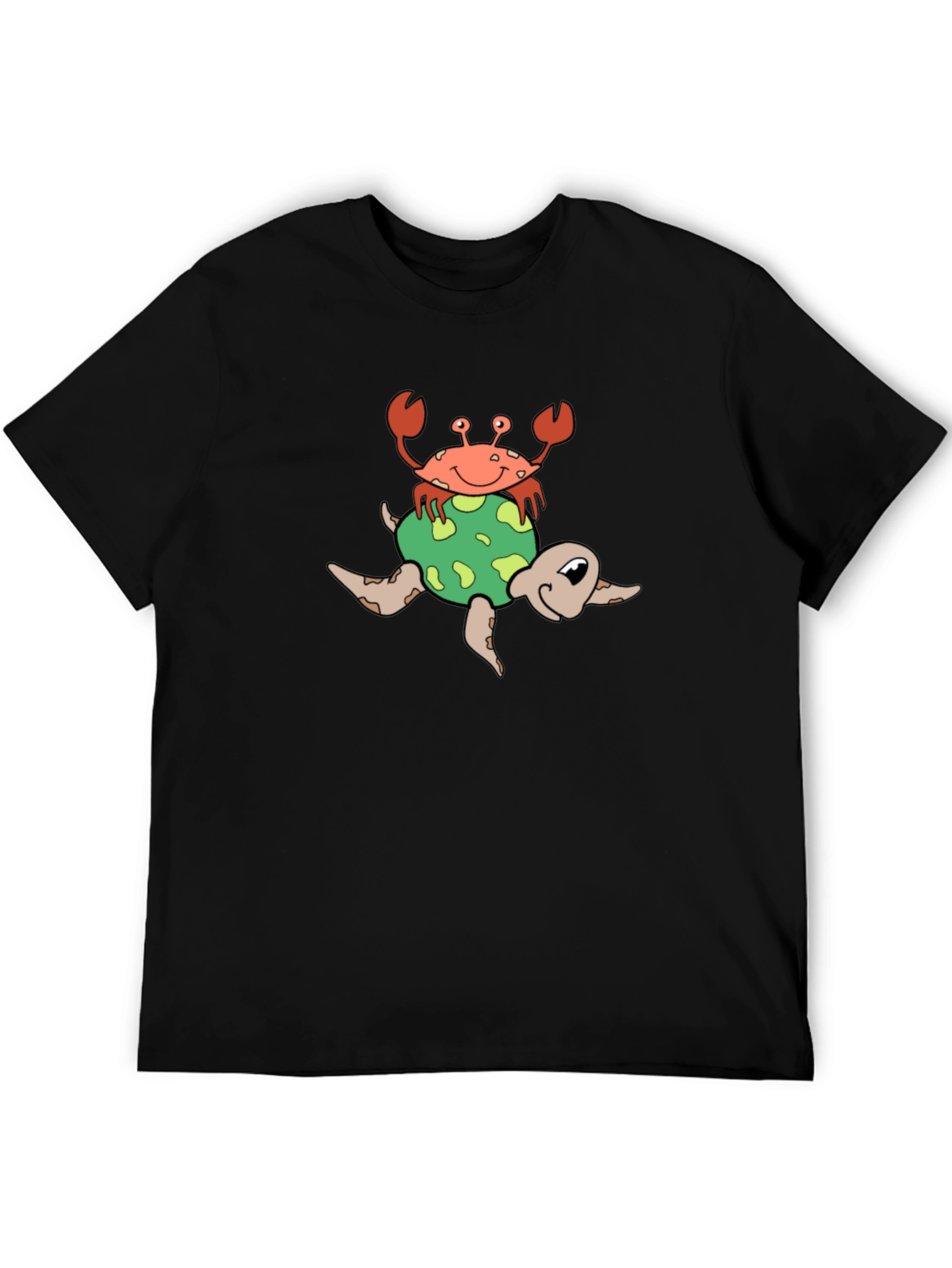 Crab and Turtle Graphic Tee