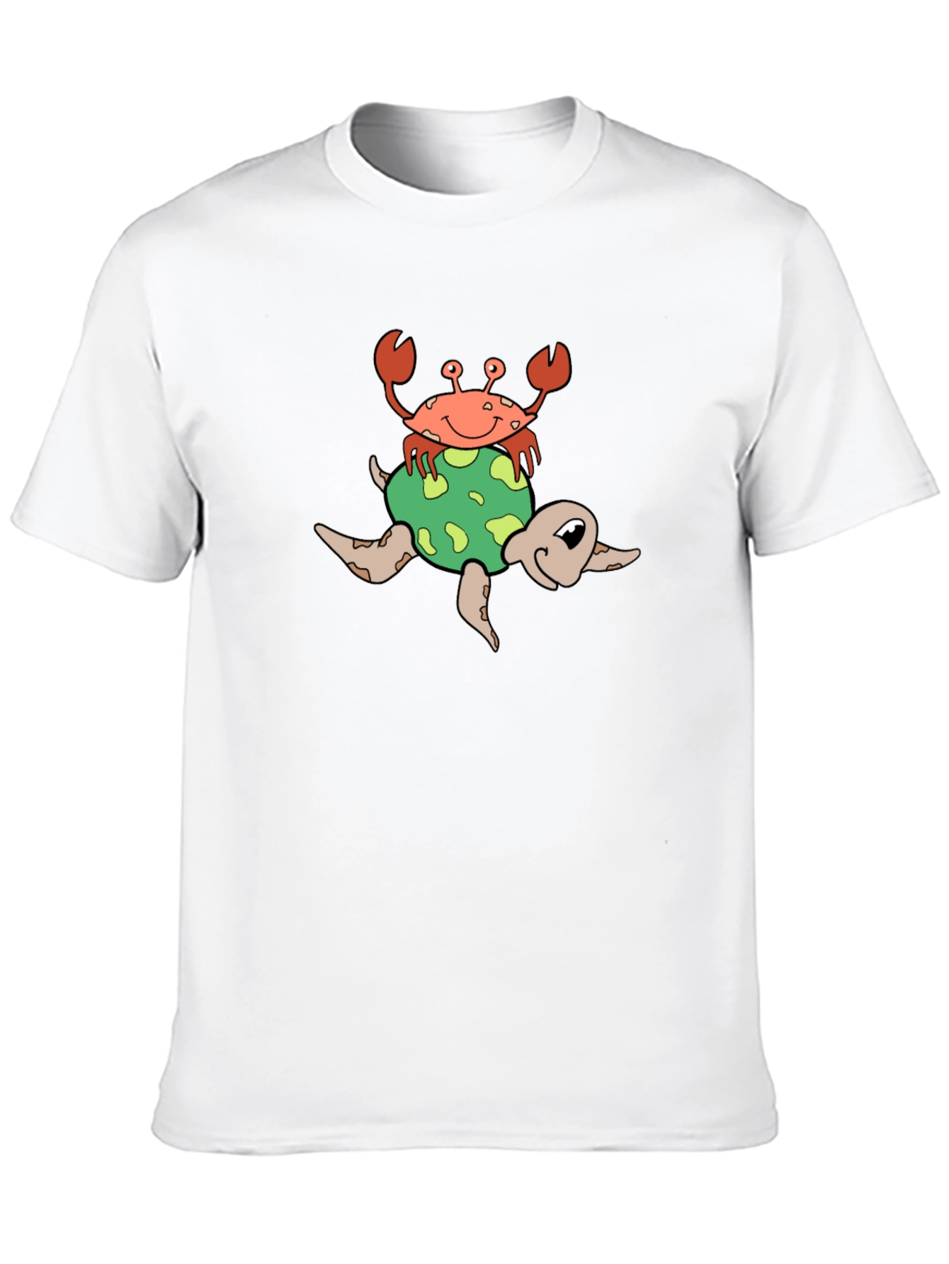 Crab and Turtle Graphic Tee