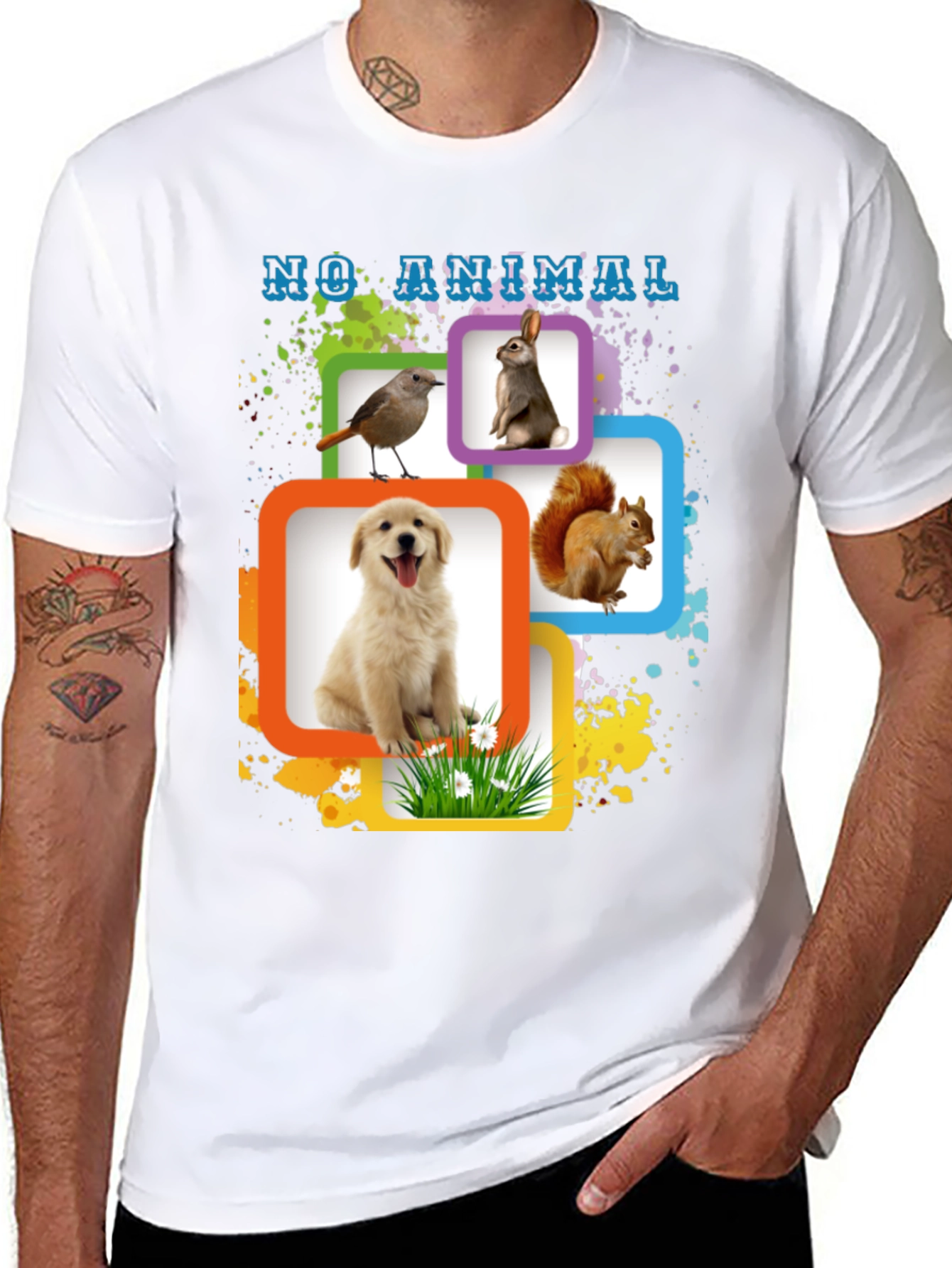 Animal Lover Graphic T-Shirt