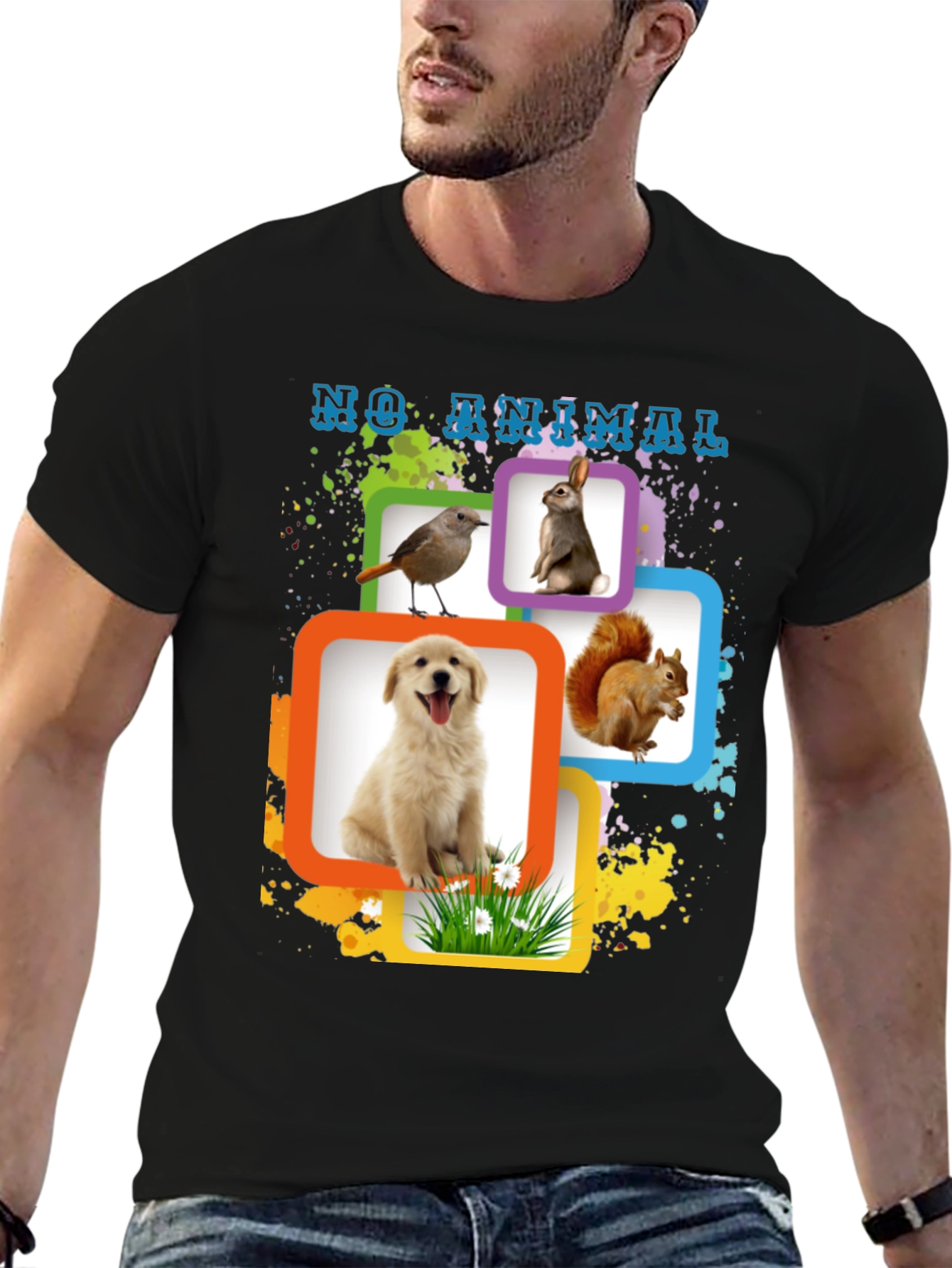 Animal Lover Graphic T-Shirt