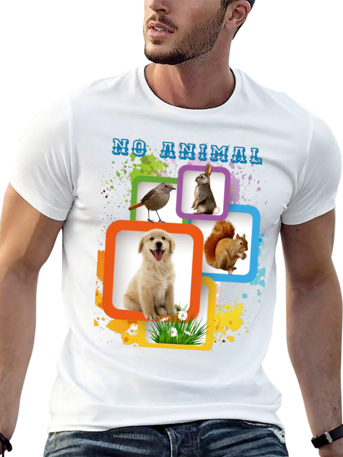 Animal Lover Graphic T-Shirt