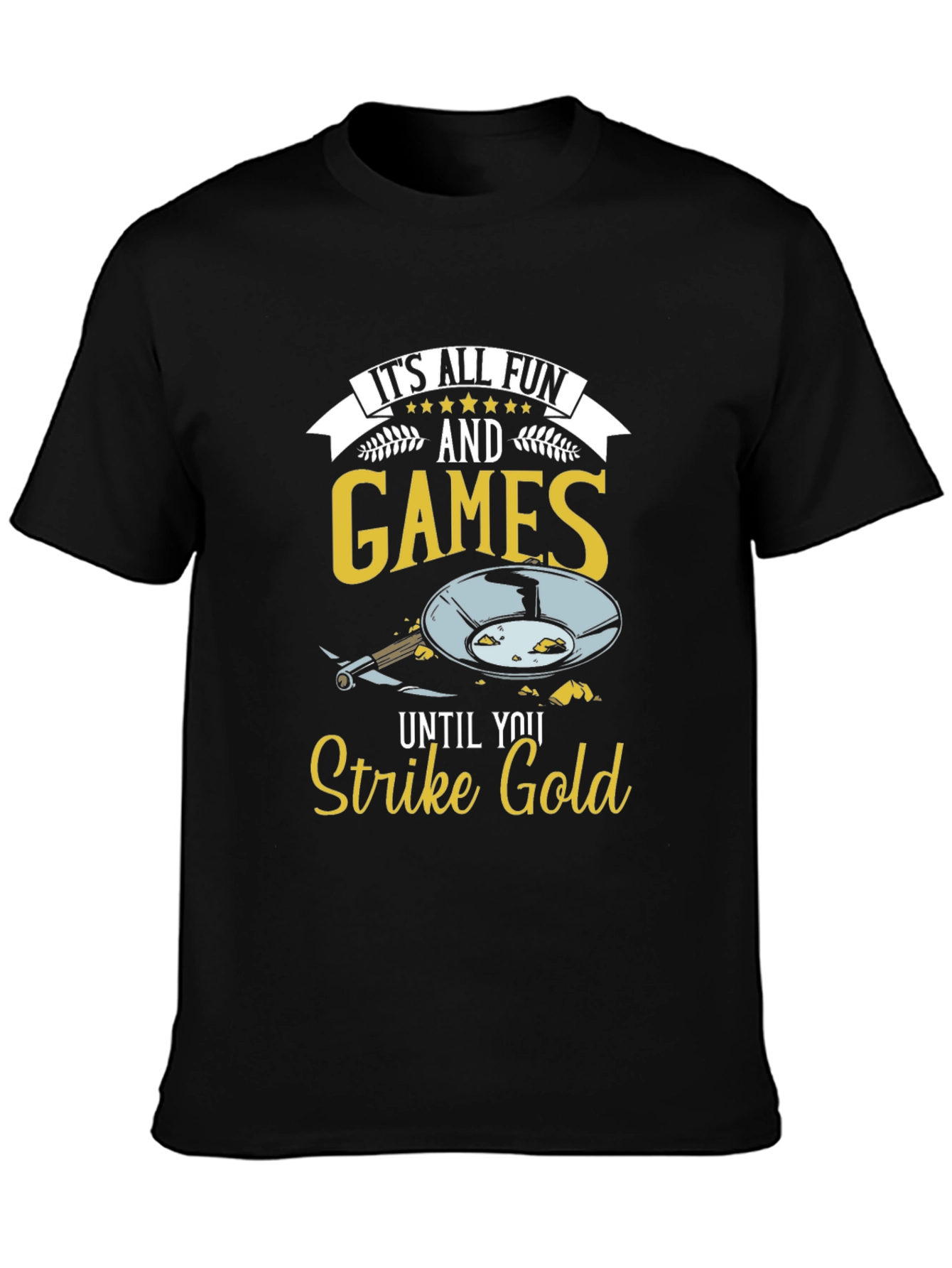 Strike Gold Mens T-Shirt