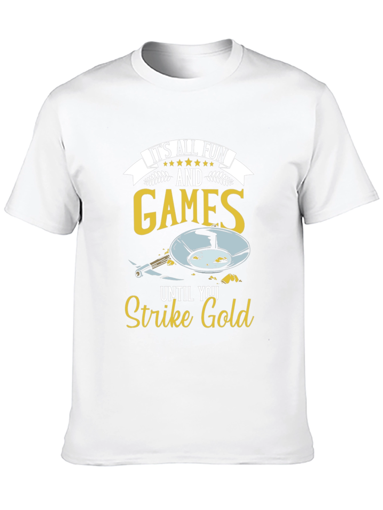 Strike Gold Mens T-Shirt