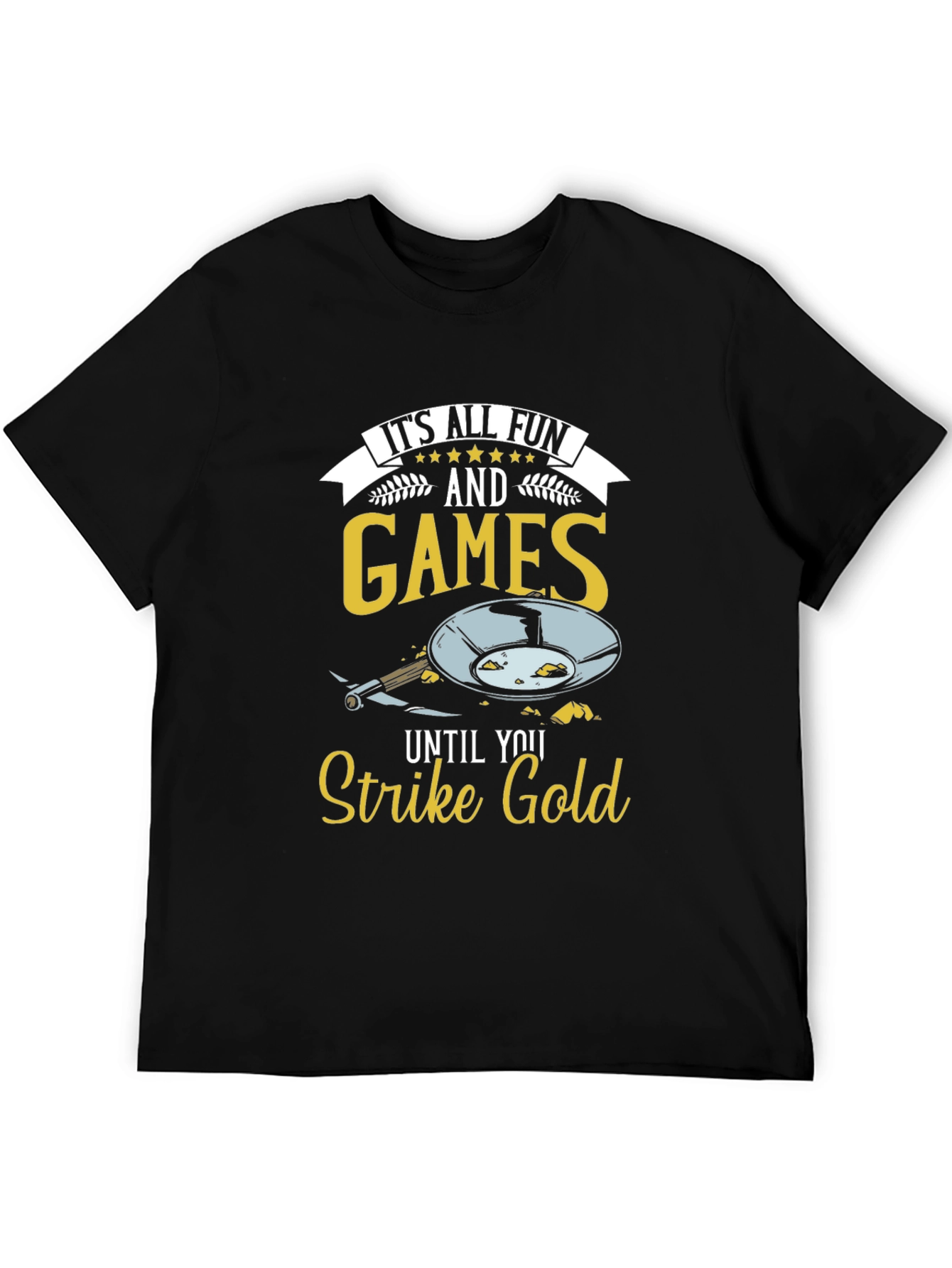 Strike Gold Mens T-Shirt