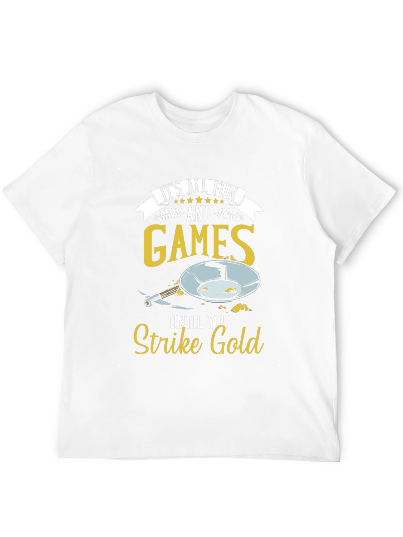 Strike Gold Mens T-Shirt
