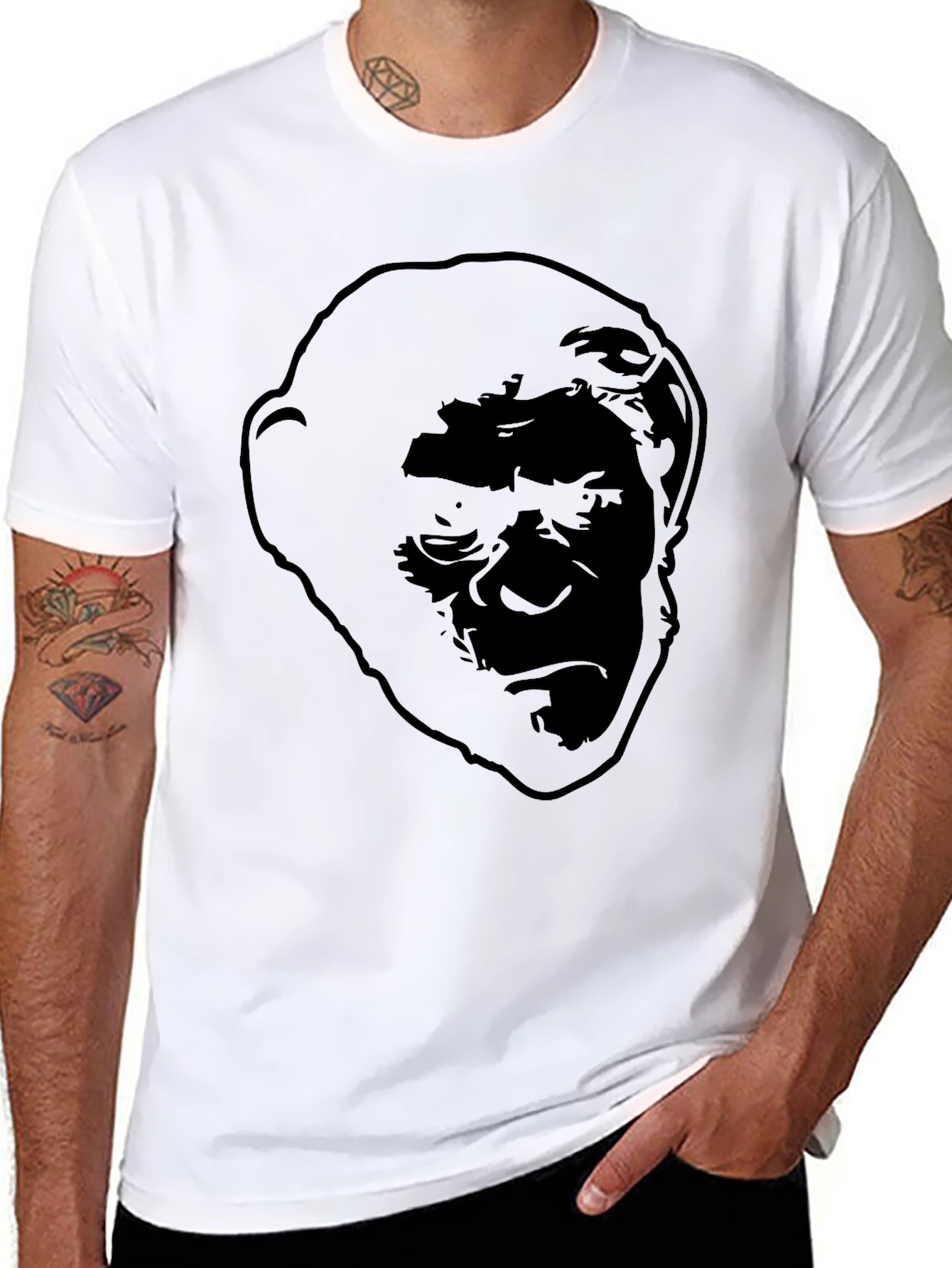 Ape Silhouette Black T-Shirt