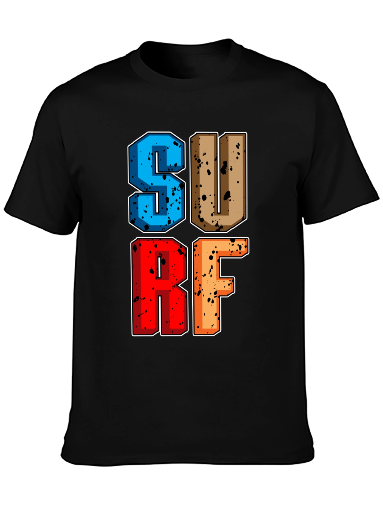 Surf Graphic Tee - Retro Design
