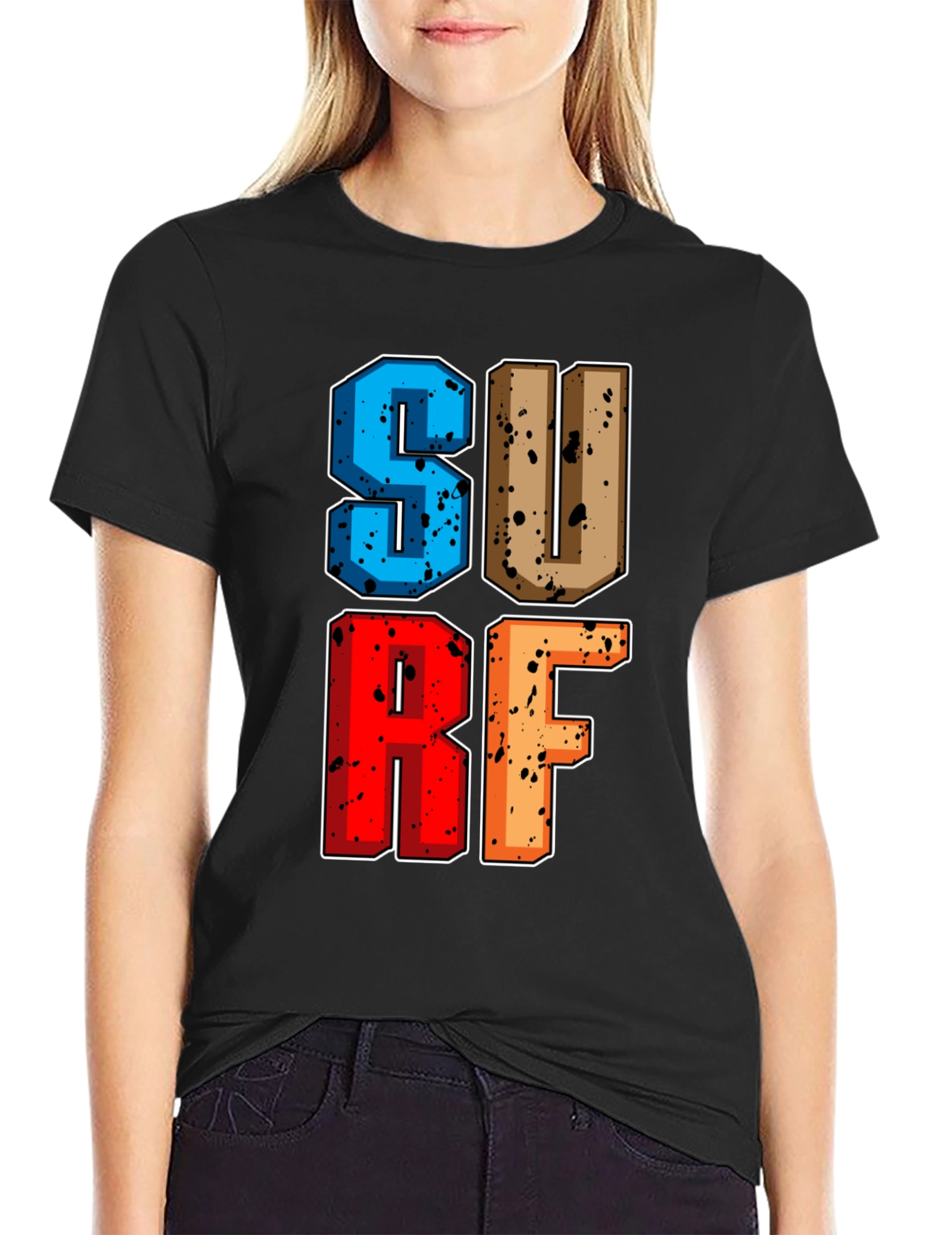 Surf Graphic Tee - Retro Design