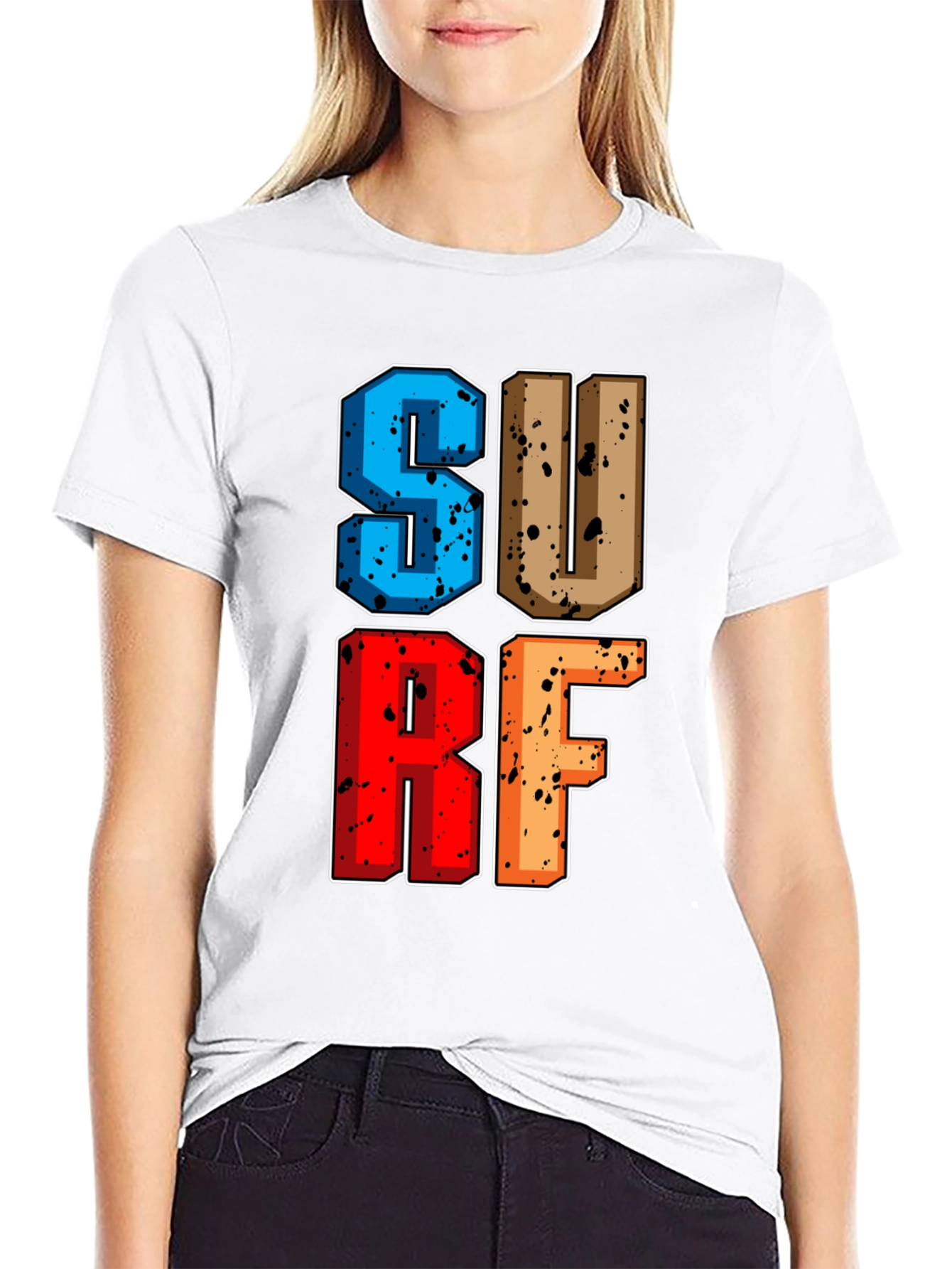 Surf Graphic Tee - Retro Design
