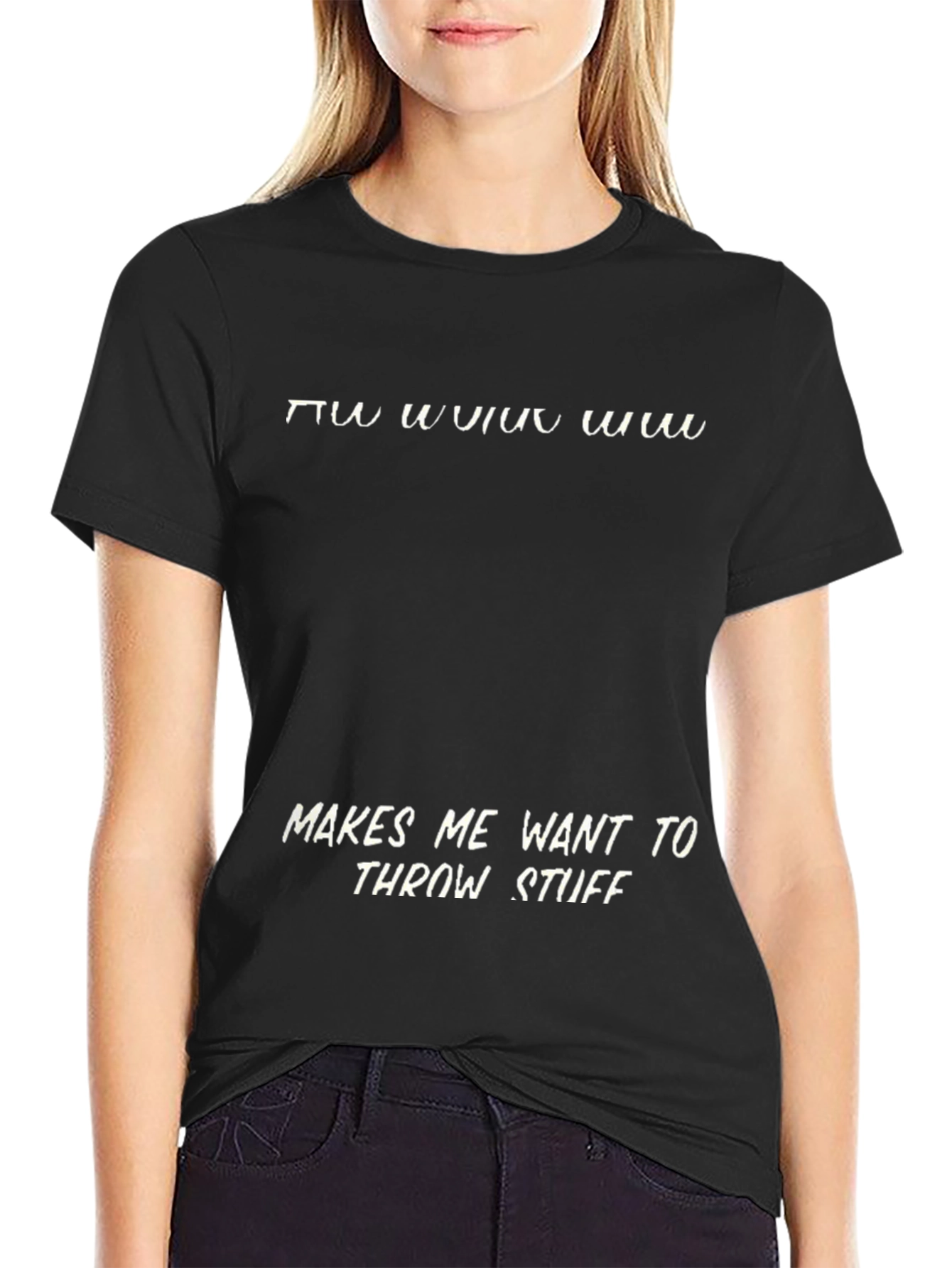 My Opinion Offends You Novelty Graphic T-Shirt