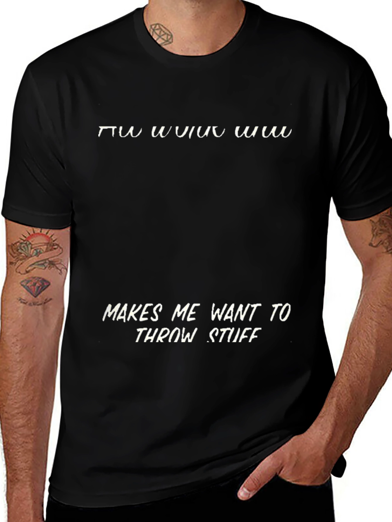 My Opinion Offends You Novelty Graphic T-Shirt