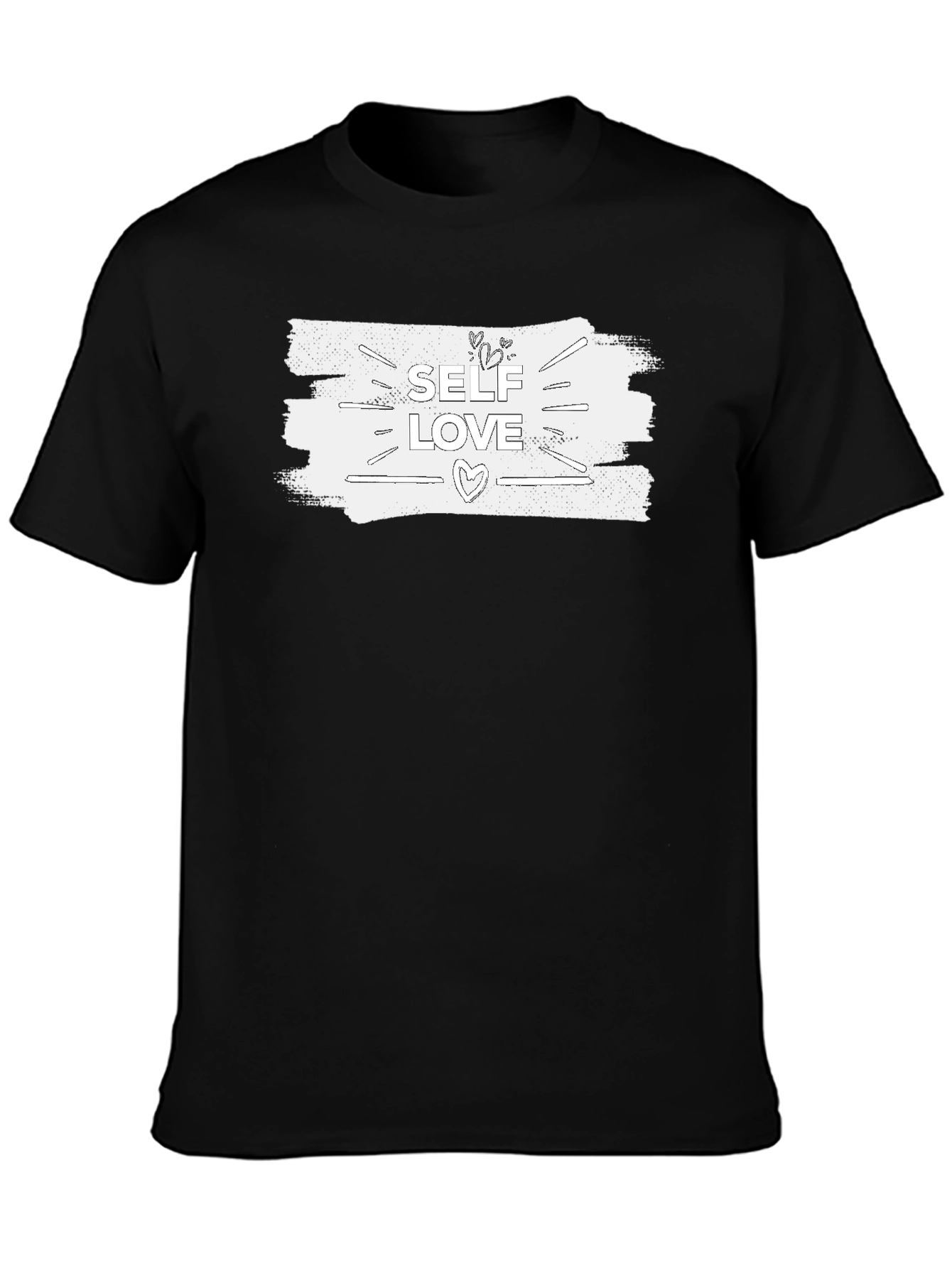 Self Love Graphic Tee - Unisex Black T-Shirt