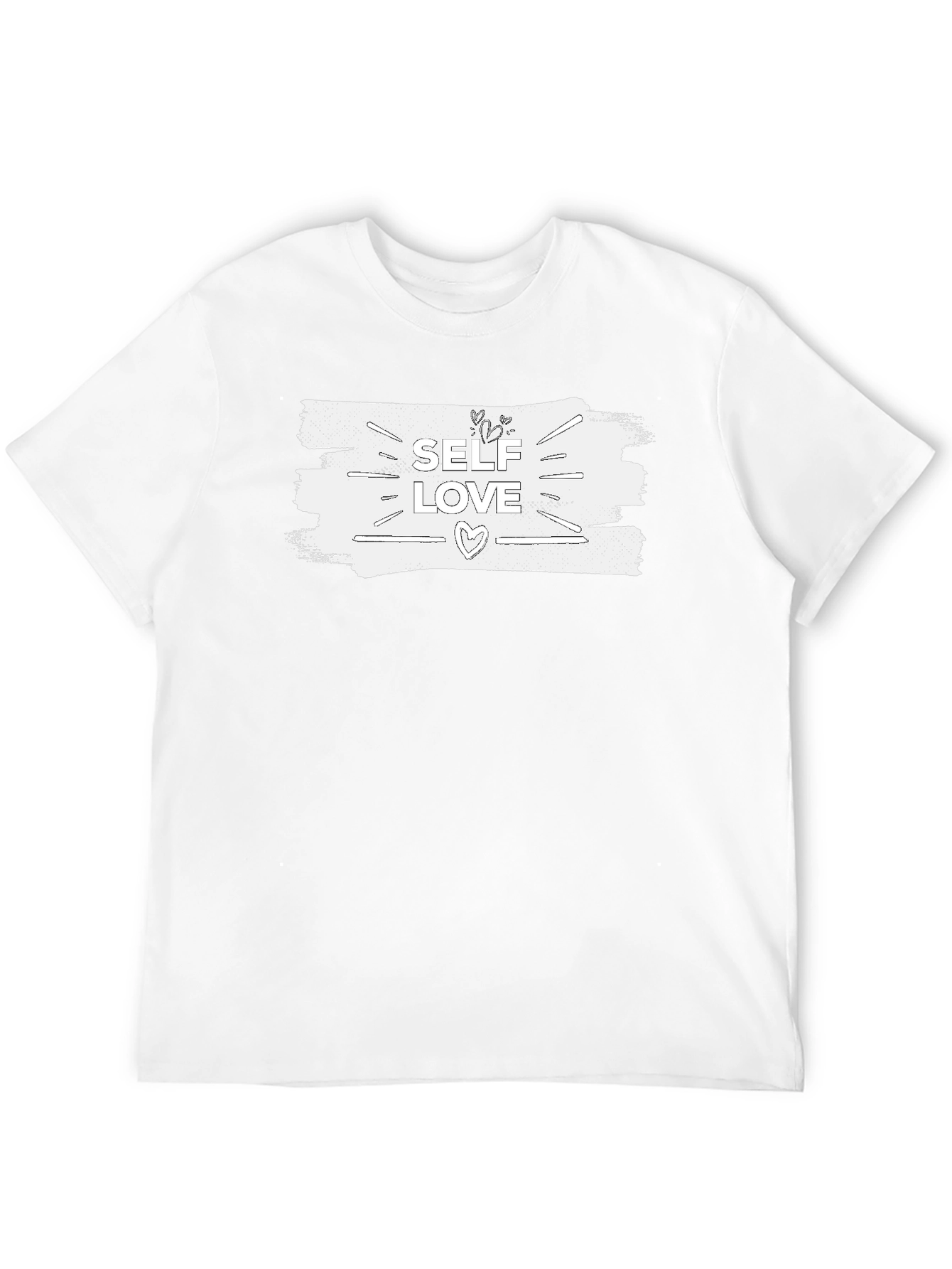 Self Love Graphic Tee - Unisex Black T-Shirt