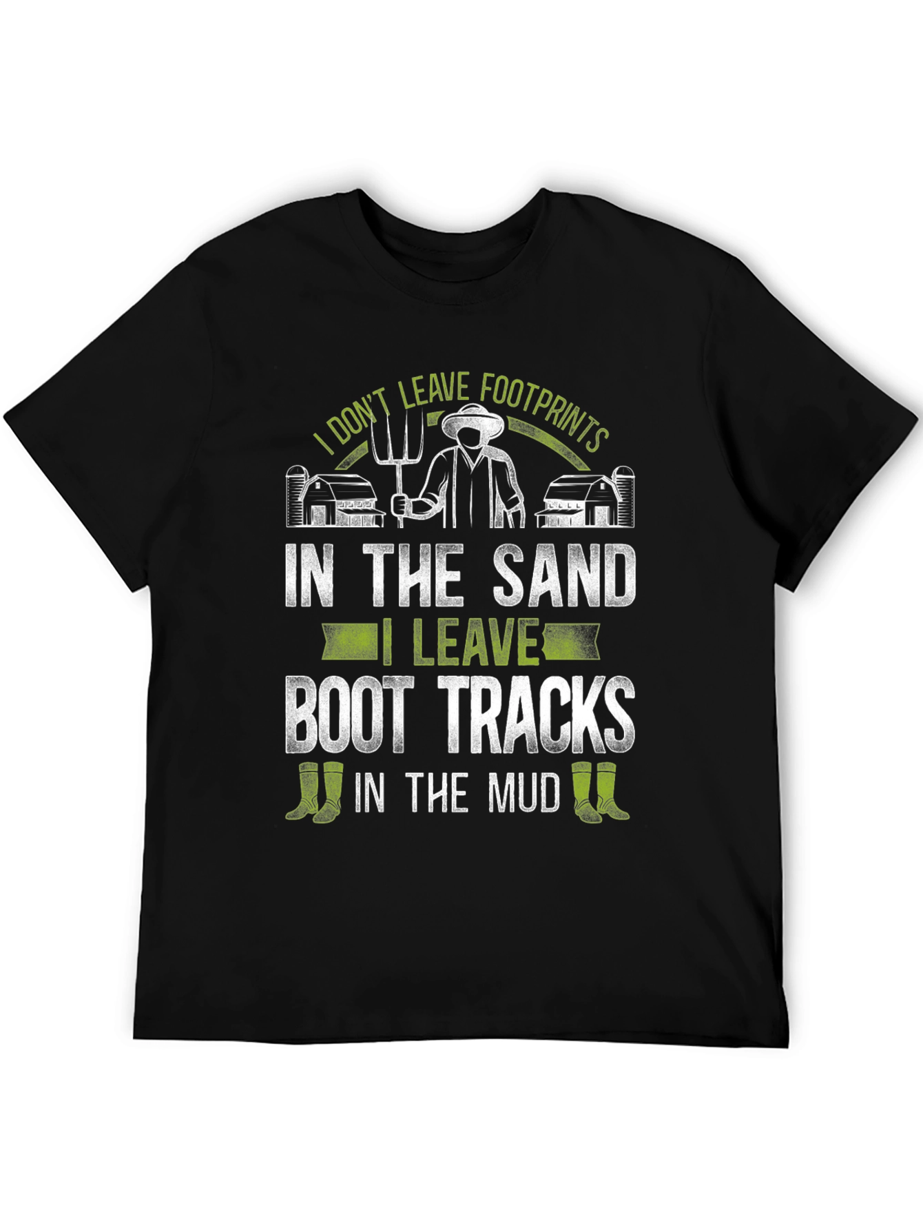 Farmer Boot Tracks Graphic Tee