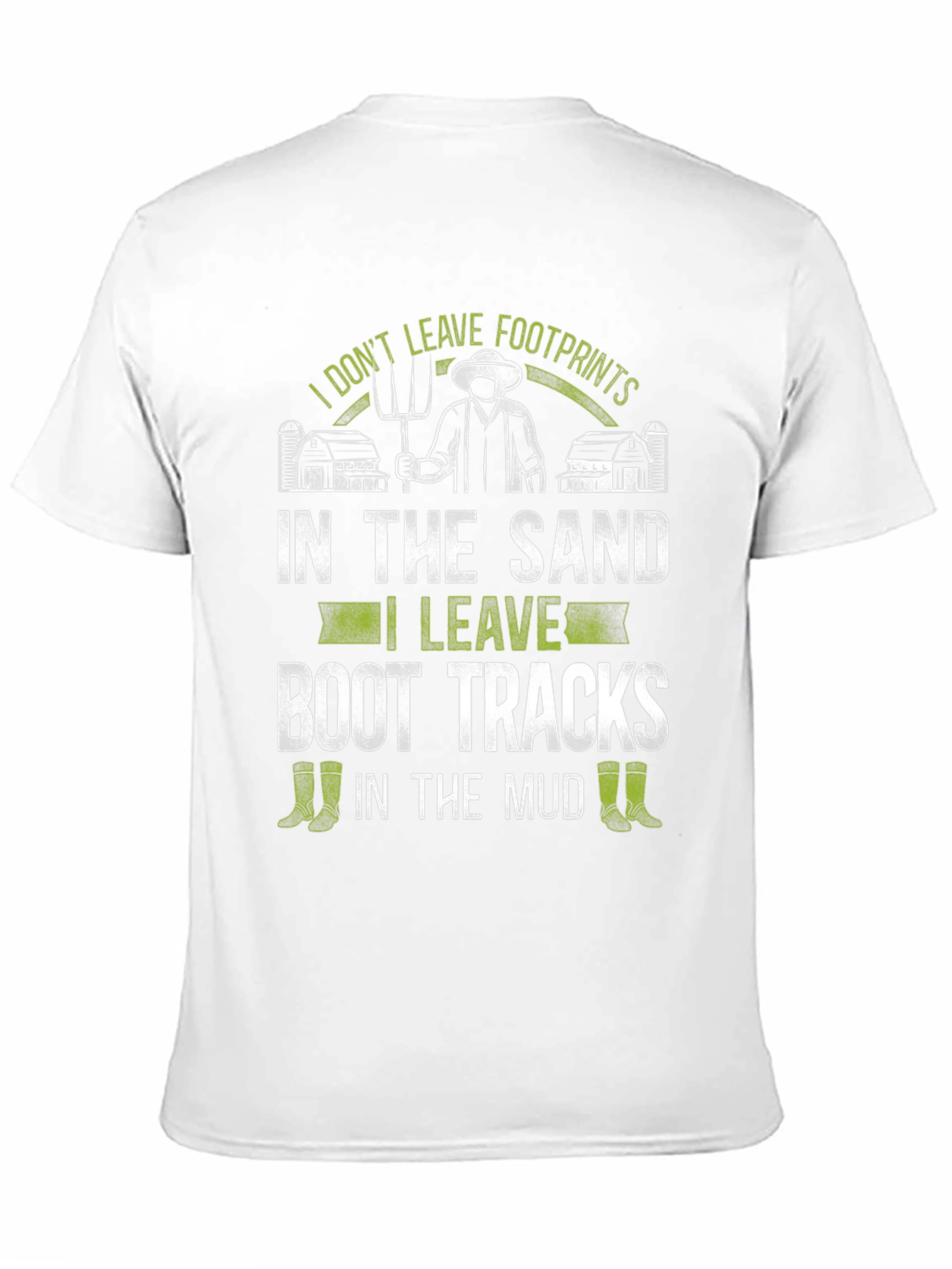 Farmer Boot Tracks Graphic Tee