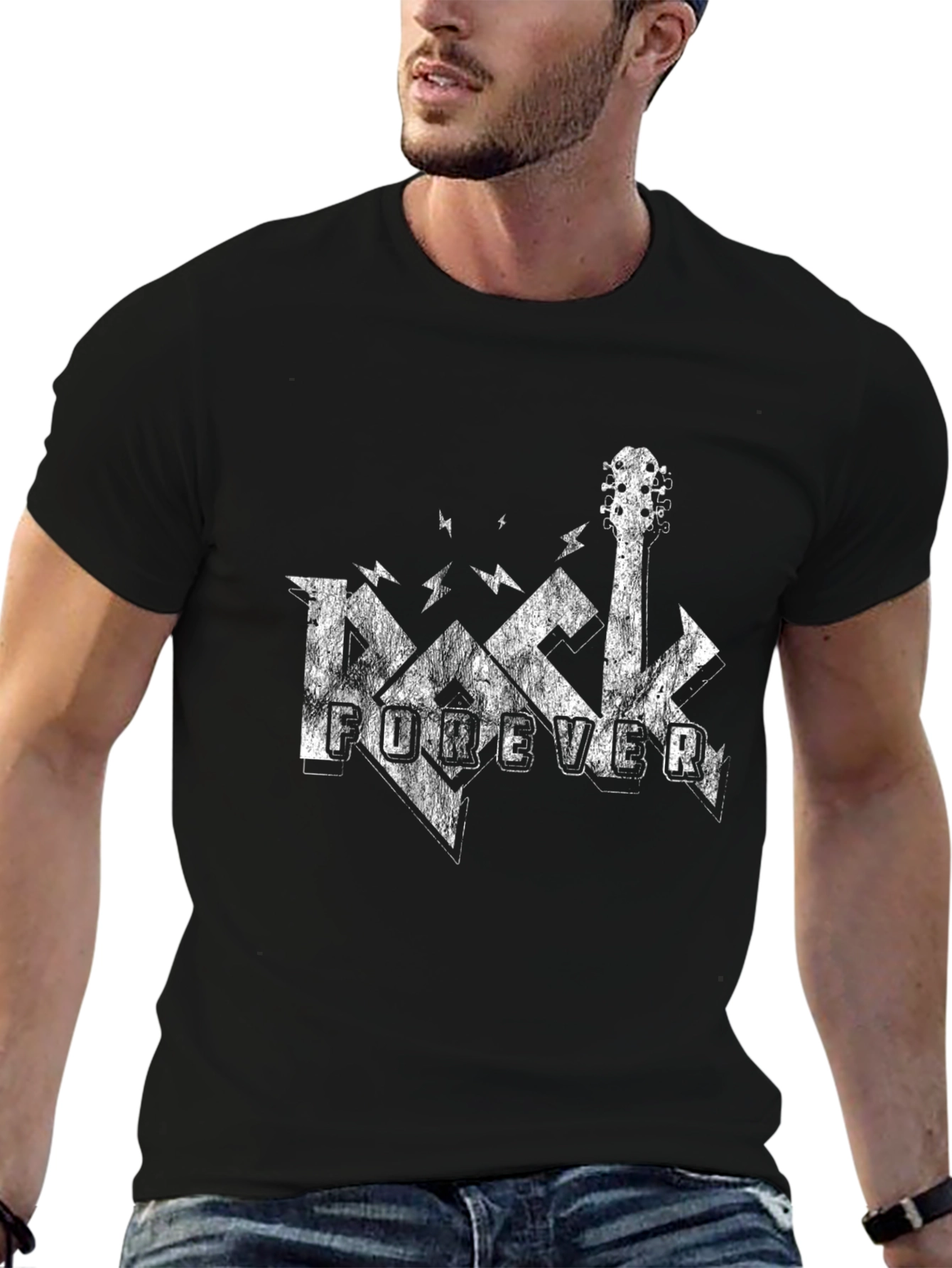 Rock Forever Black T-Shirt