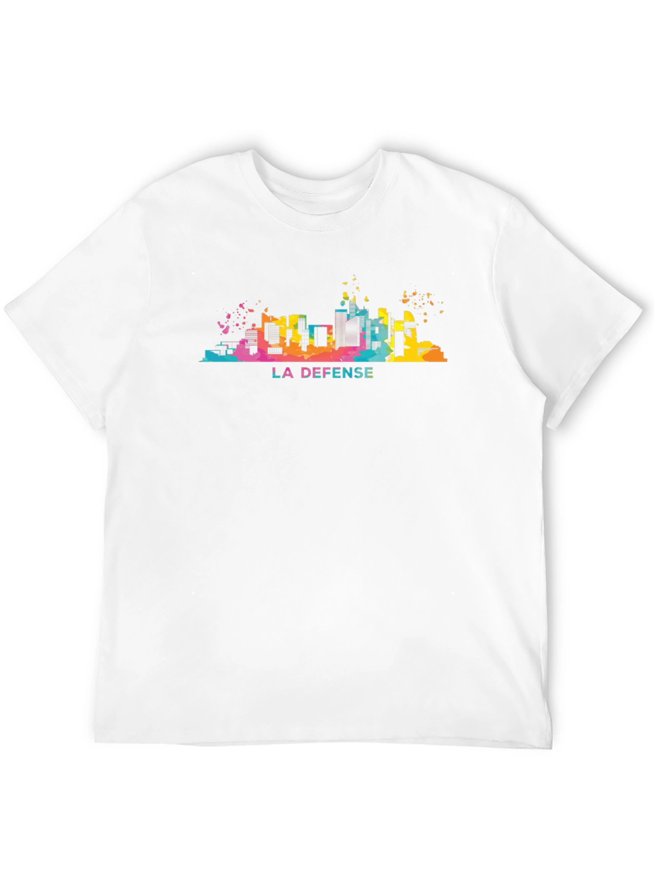 La Defense Skyline Graphic Tee - Modern Cityscape T-Shirt