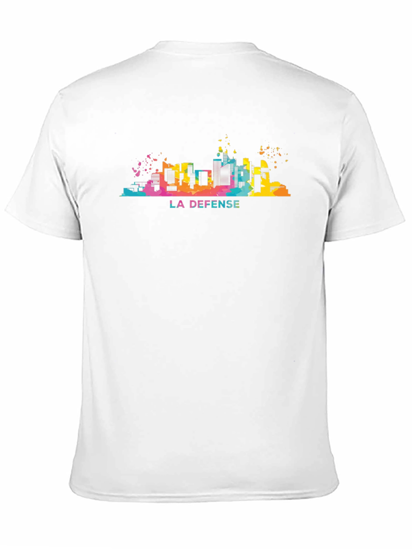 La Defense Skyline Graphic Tee - Modern Cityscape T-Shirt