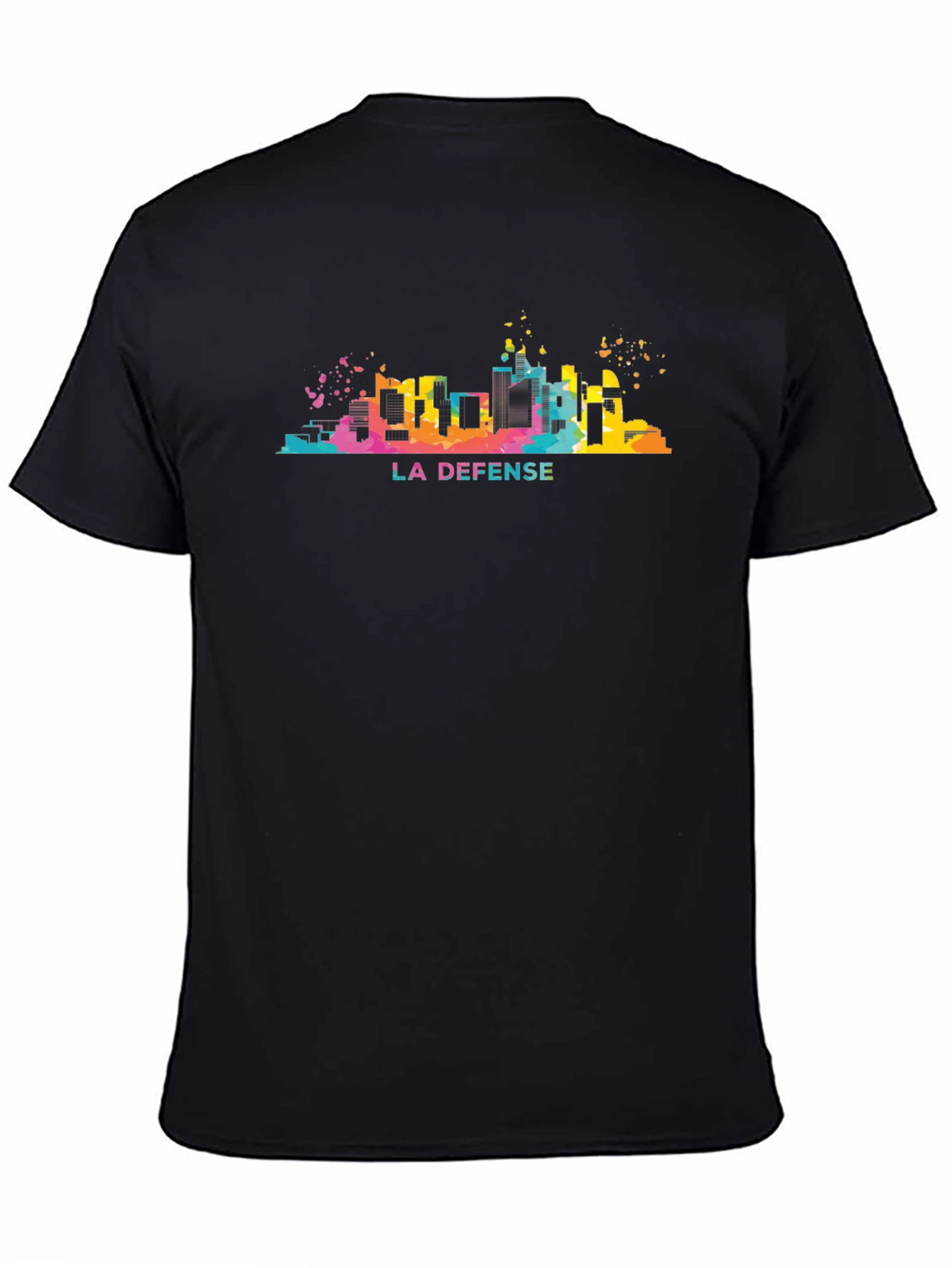 La Defense Skyline Graphic Tee - Modern Cityscape T-Shirt