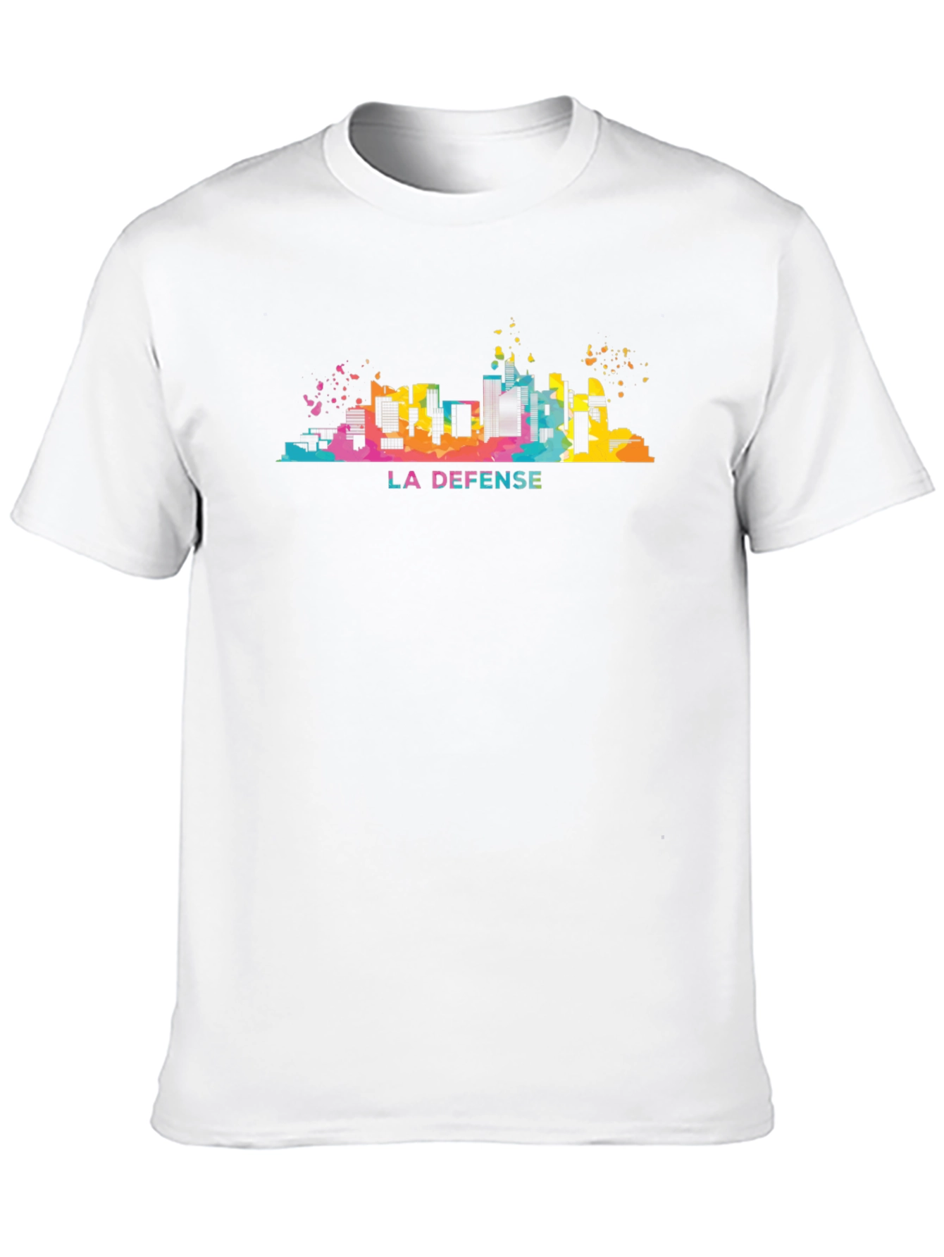 La Defense Skyline Graphic Tee - Modern Cityscape T-Shirt