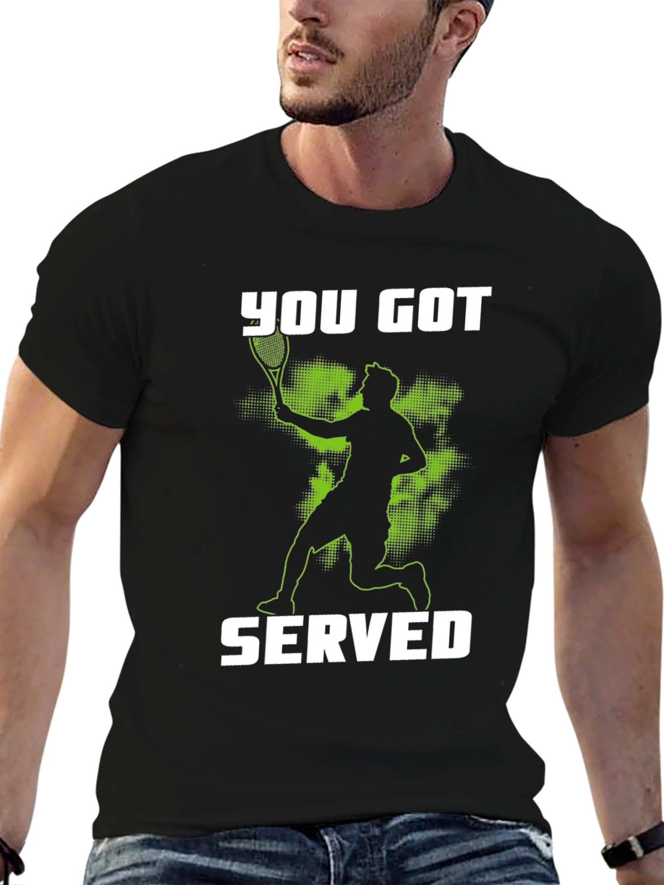 You Got Served T-Shirt Tennis Player Graphic Tee