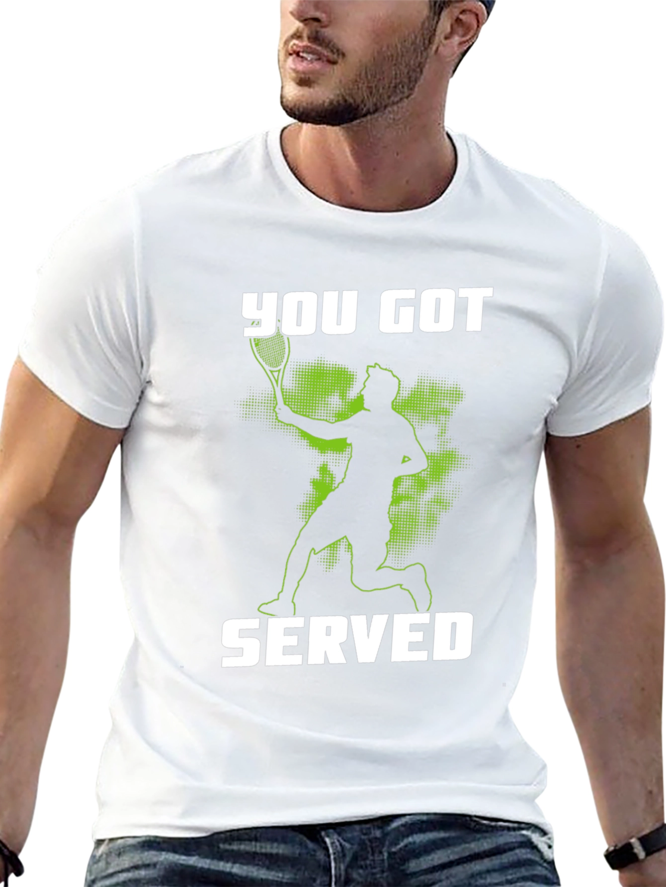 You Got Served T-Shirt Tennis Player Graphic Tee