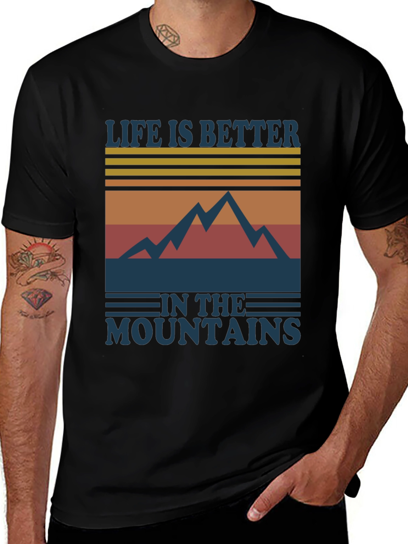 Life is Better in the Mountains Graphic Tee