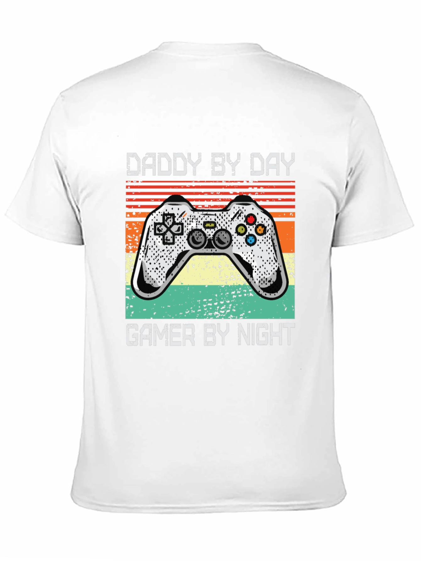 Daddy By Day Gamer By Night Graphic Tee