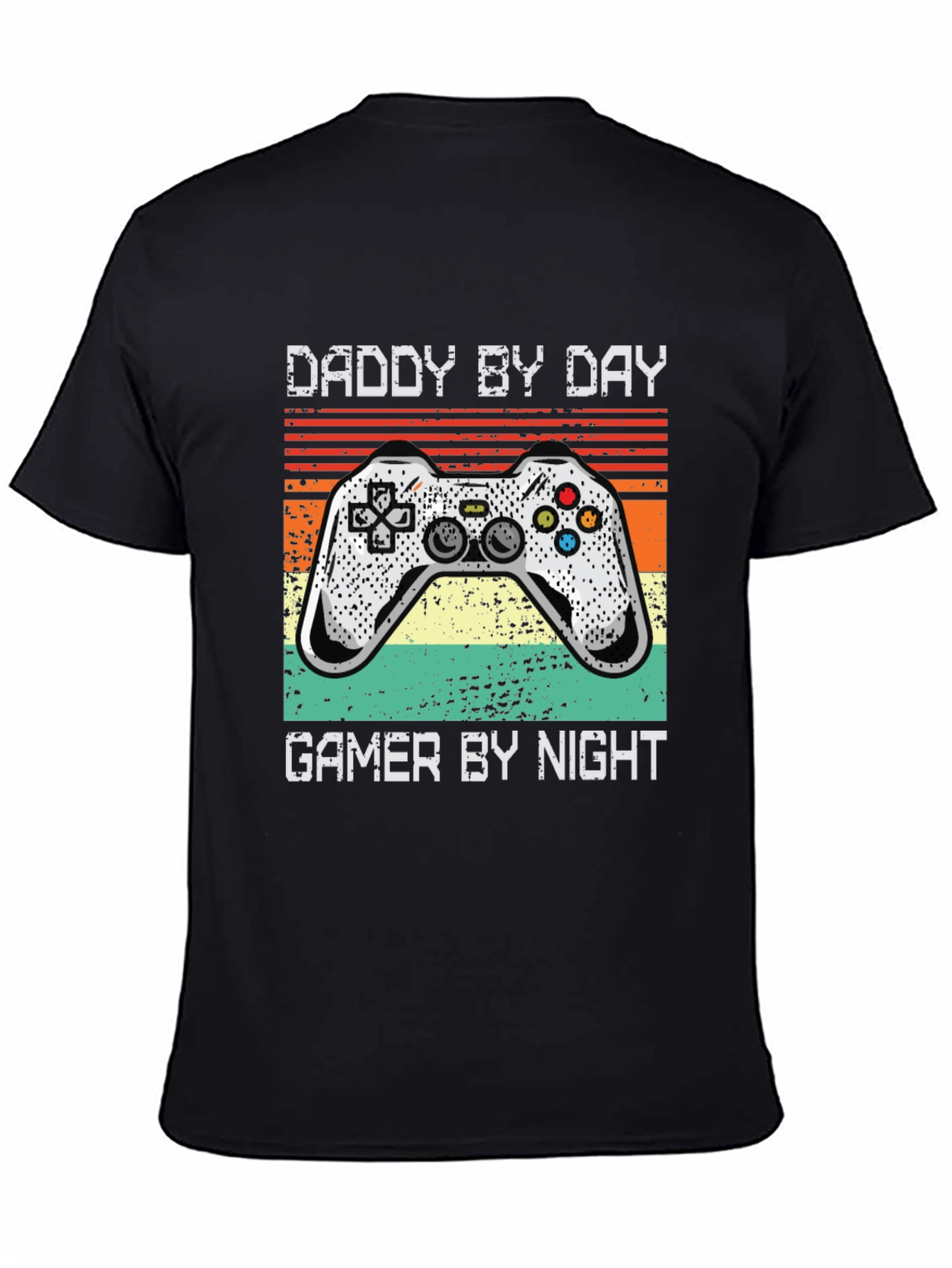 Daddy By Day Gamer By Night Graphic Tee