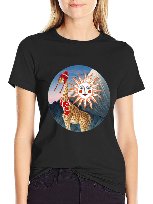 Whimsical Giraffe T-Shirt
